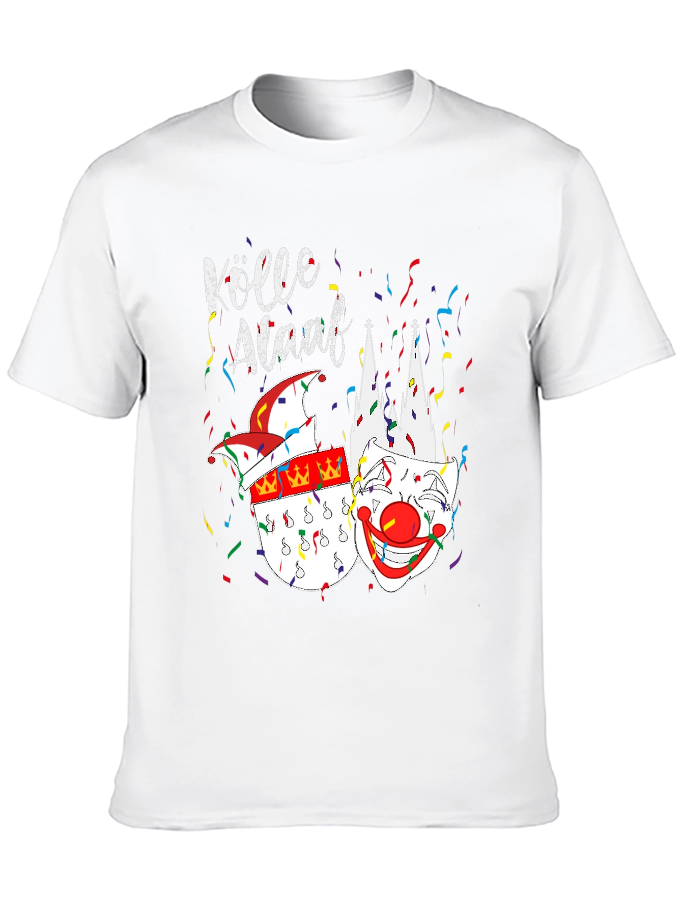 Köln Carnival T-Shirt - Black Crew Neck