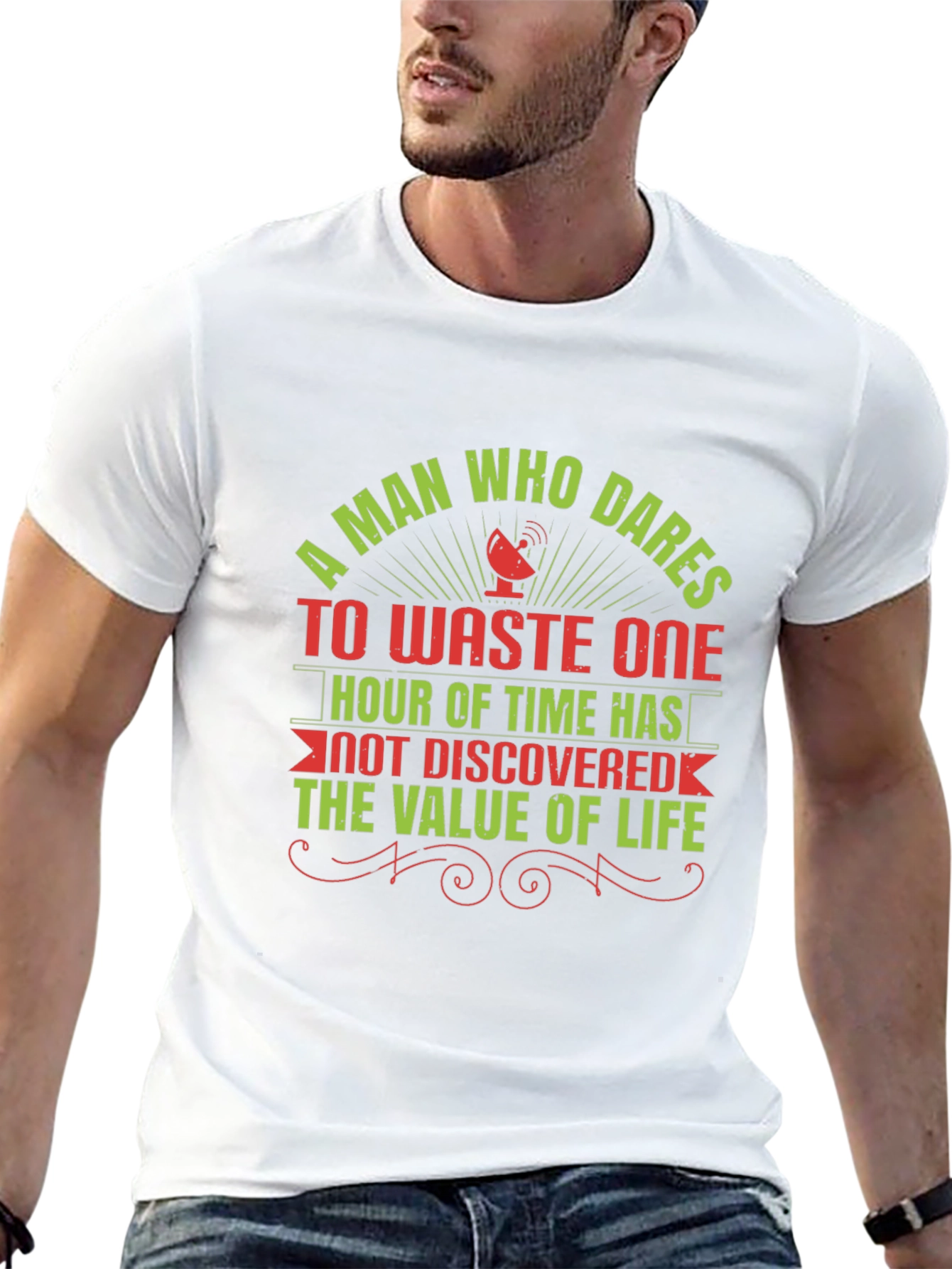 Dares To Waste One Hour Graphic Tee