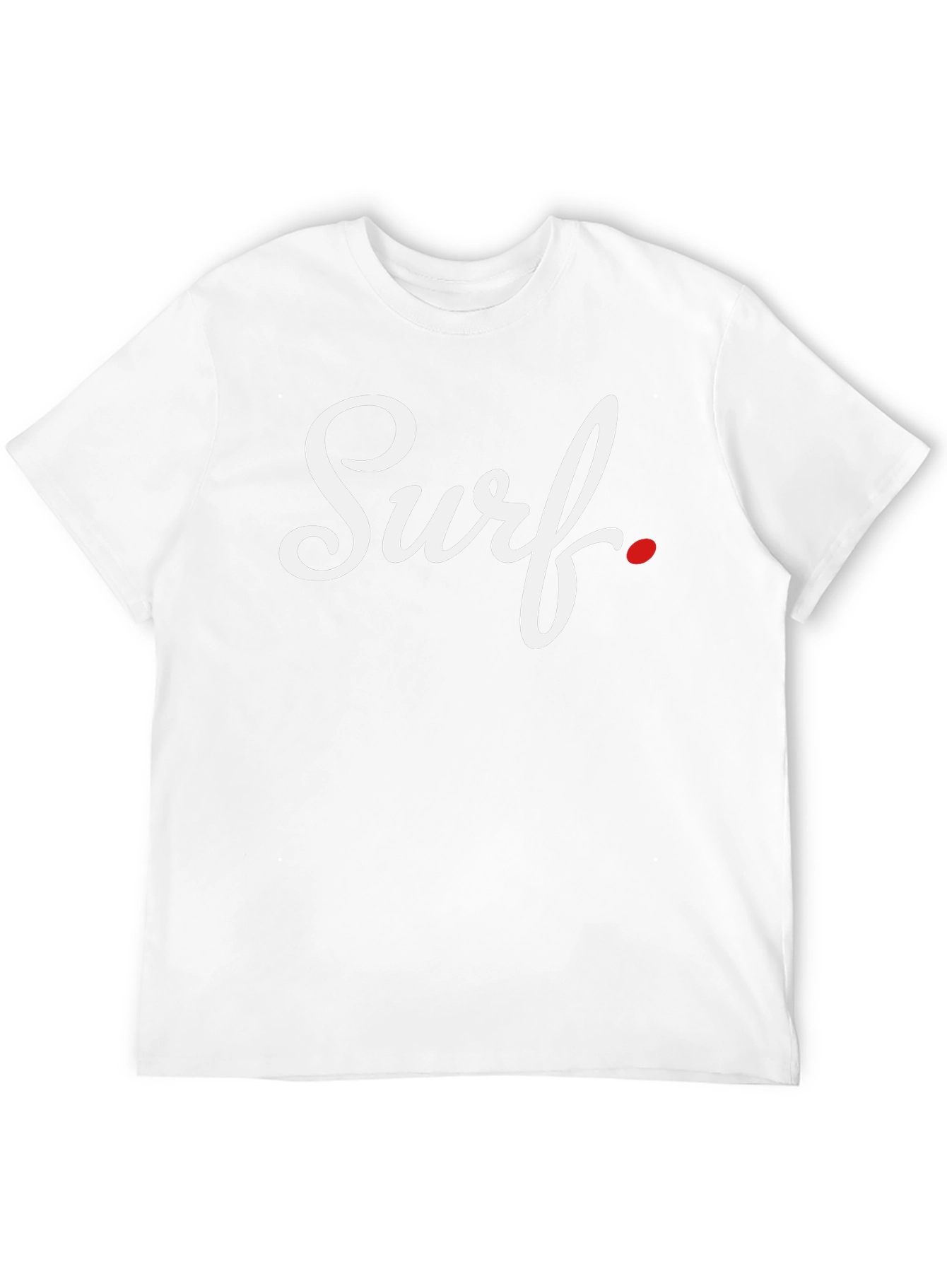 Surf Script Black T-Shirt