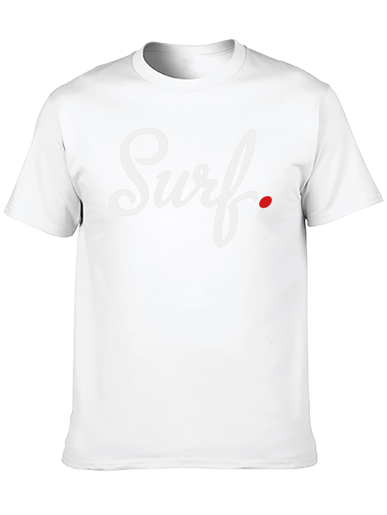Surf Script Black T-Shirt