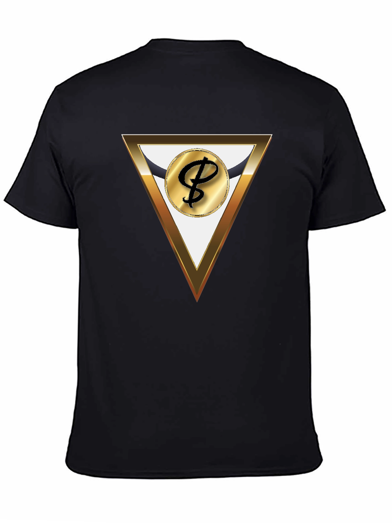 Modern Triangle Logo Graphic Tee