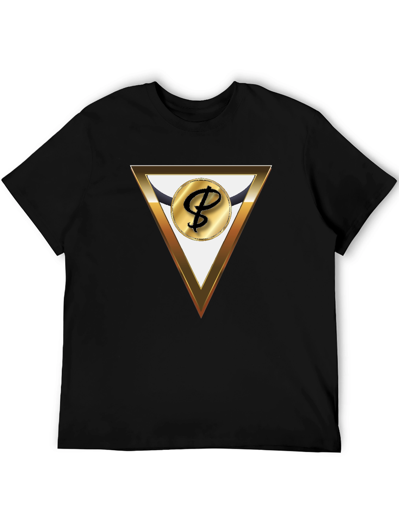 Modern Triangle Logo Graphic Tee