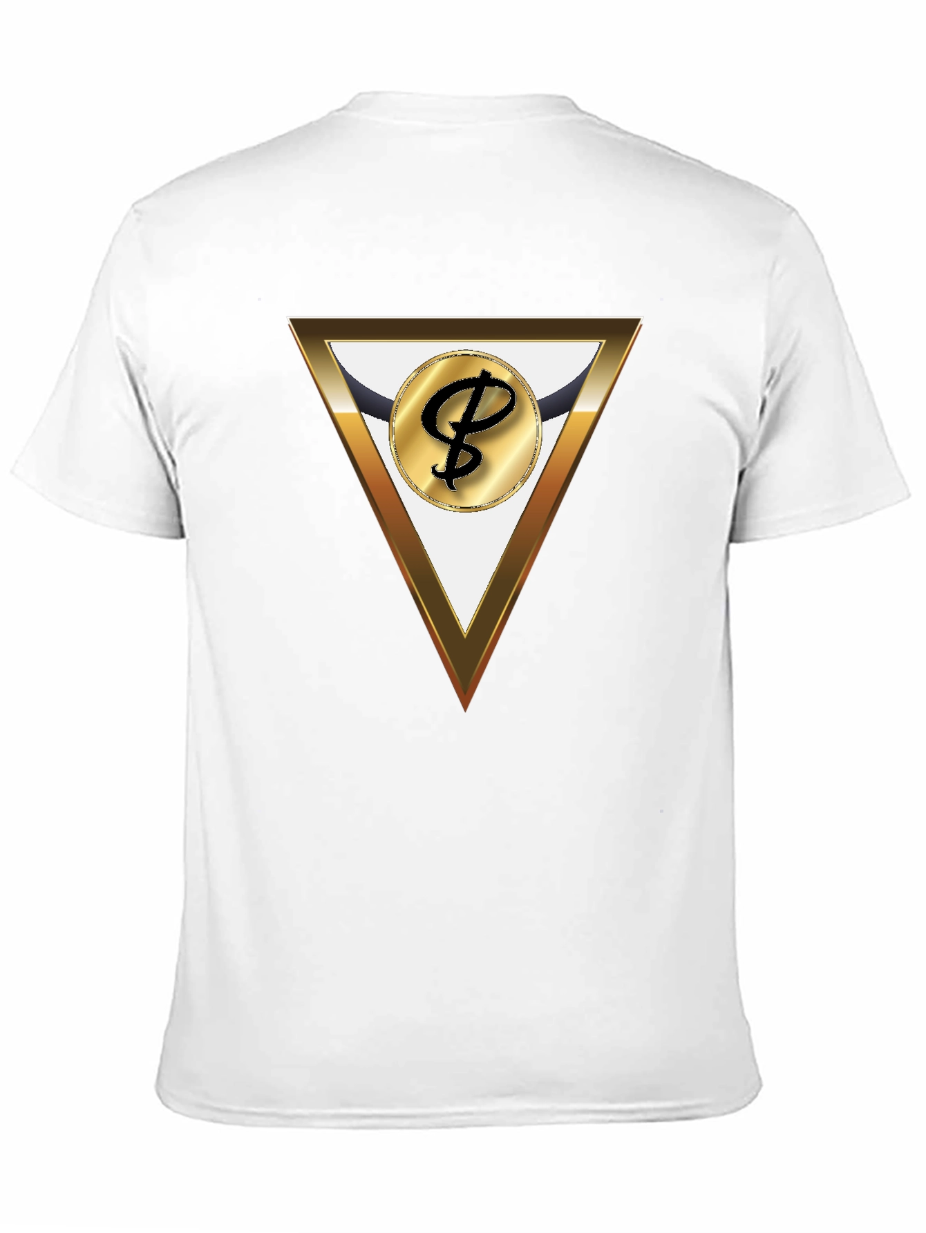 Modern Triangle Logo Graphic Tee
