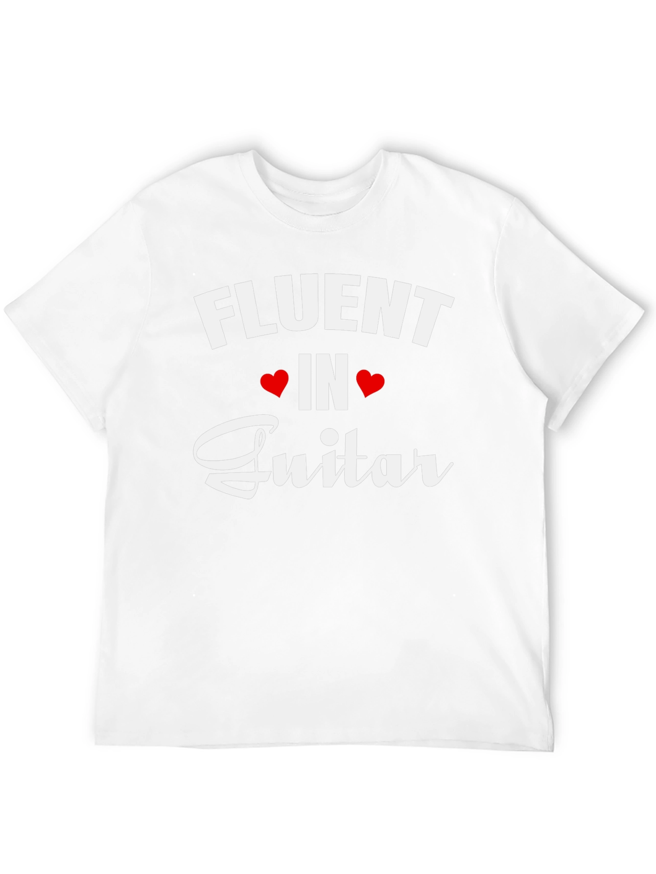 Fluent in Guitar T-Shirt - Music Lover Tee
