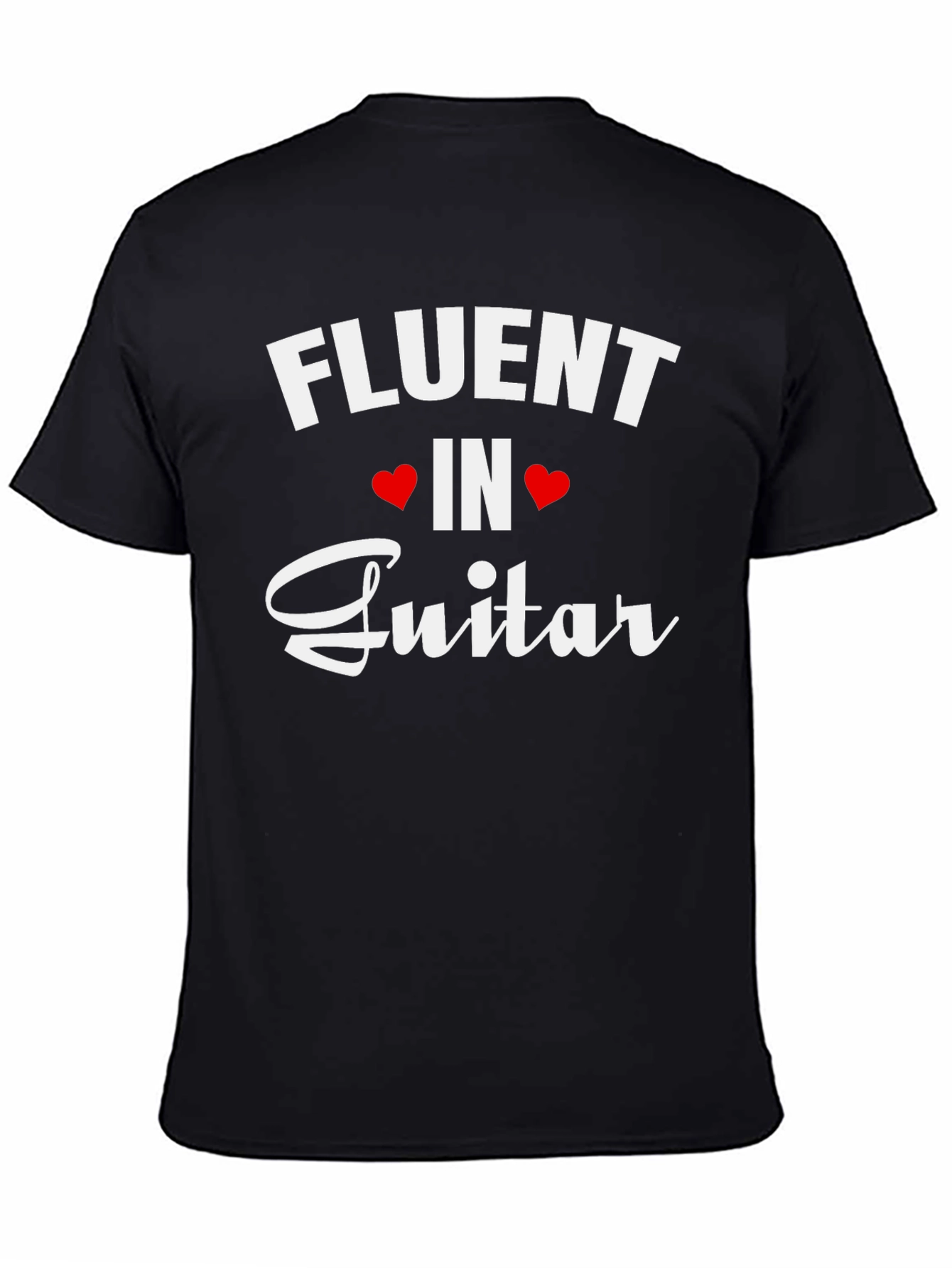 Fluent in Guitar T-Shirt - Music Lover Tee