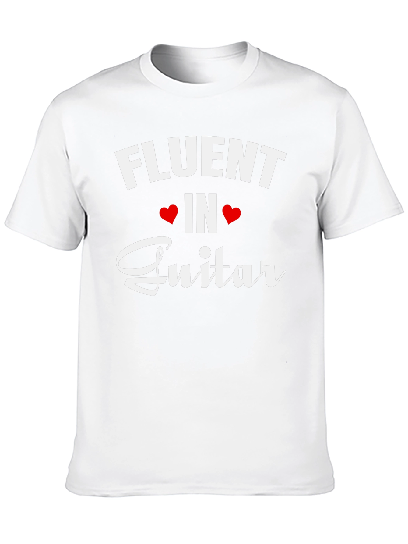 Fluent in Guitar T-Shirt - Music Lover Tee