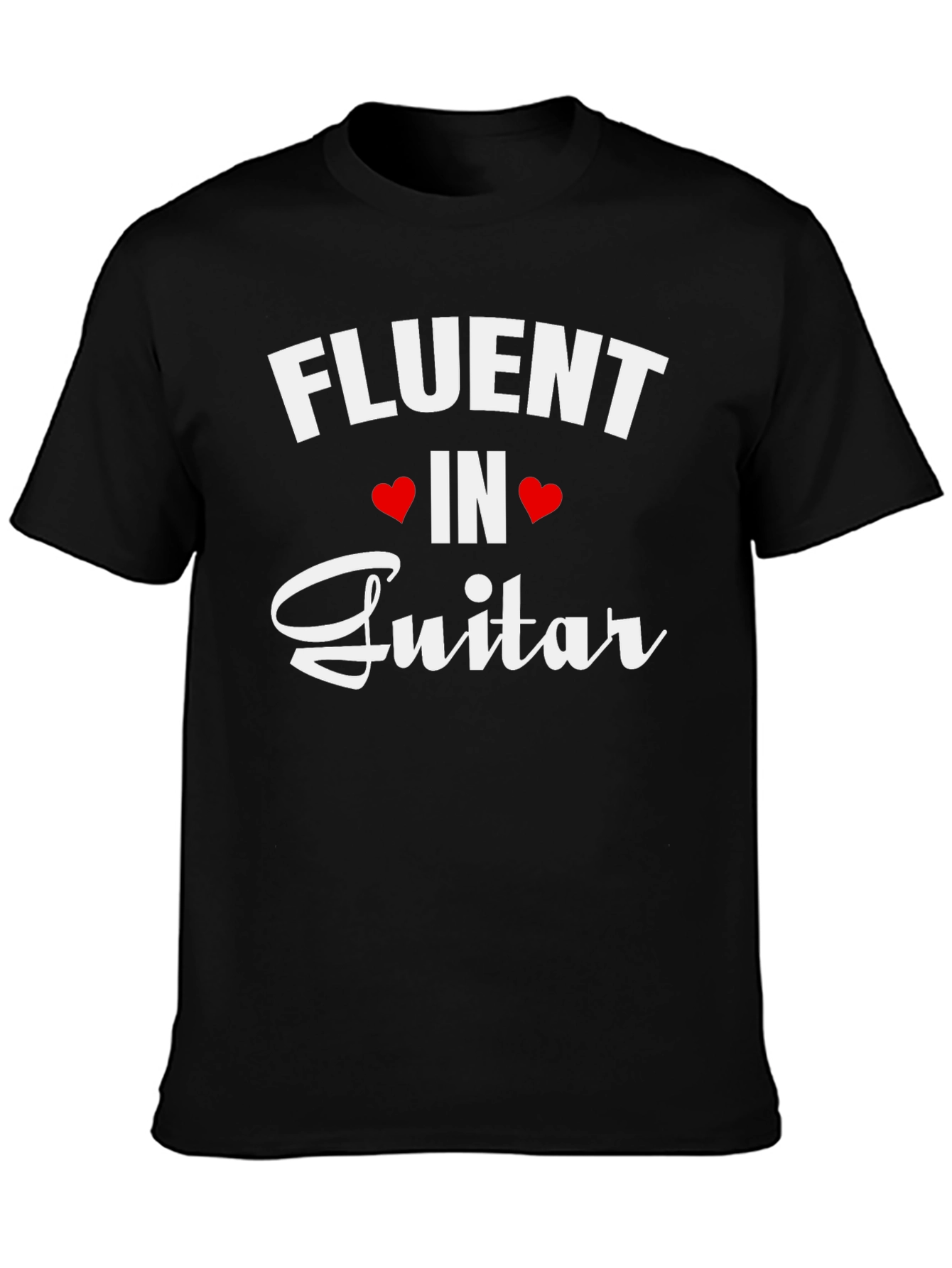 Fluent in Guitar T-Shirt - Music Lover Tee
