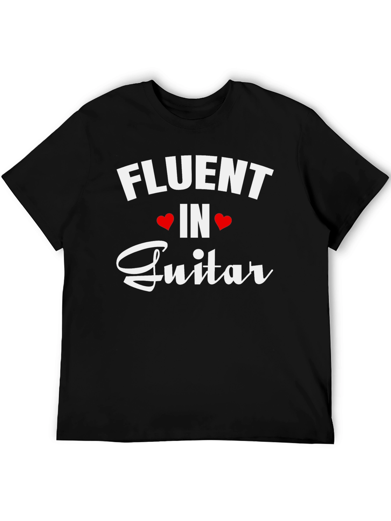 Fluent in Guitar T-Shirt - Music Lover Tee