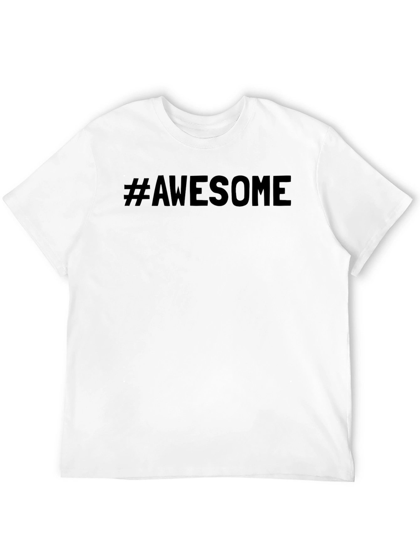 Awesome Graphic Tee - Mens Black T-Shirt
