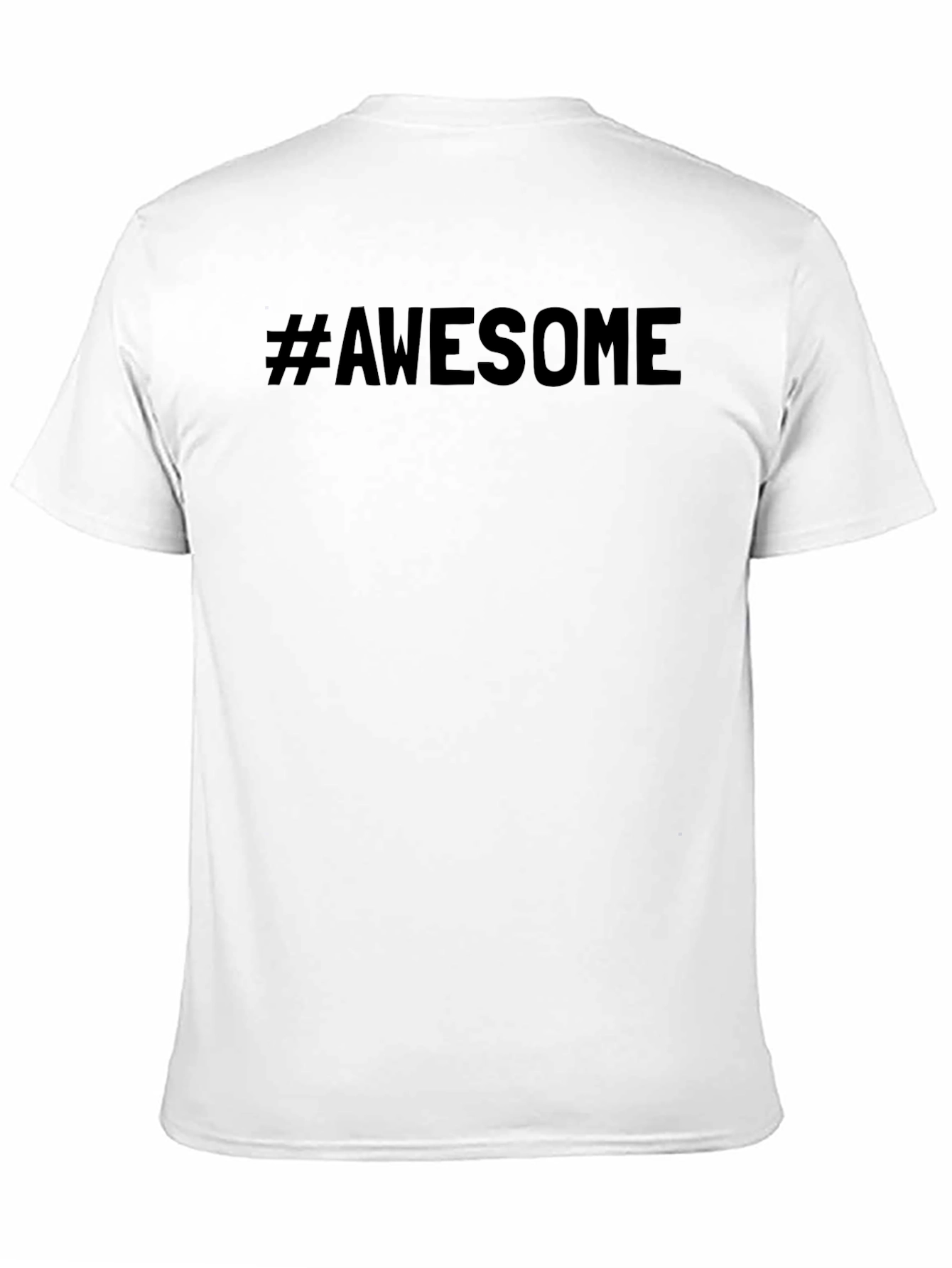 Awesome Graphic Tee - Mens Black T-Shirt