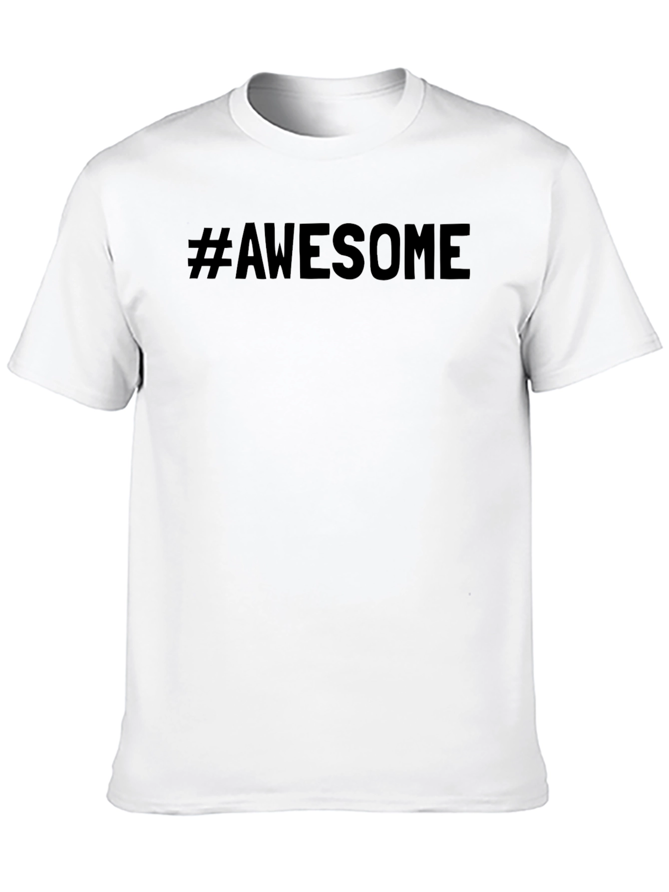 Awesome Graphic Tee - Mens Black T-Shirt