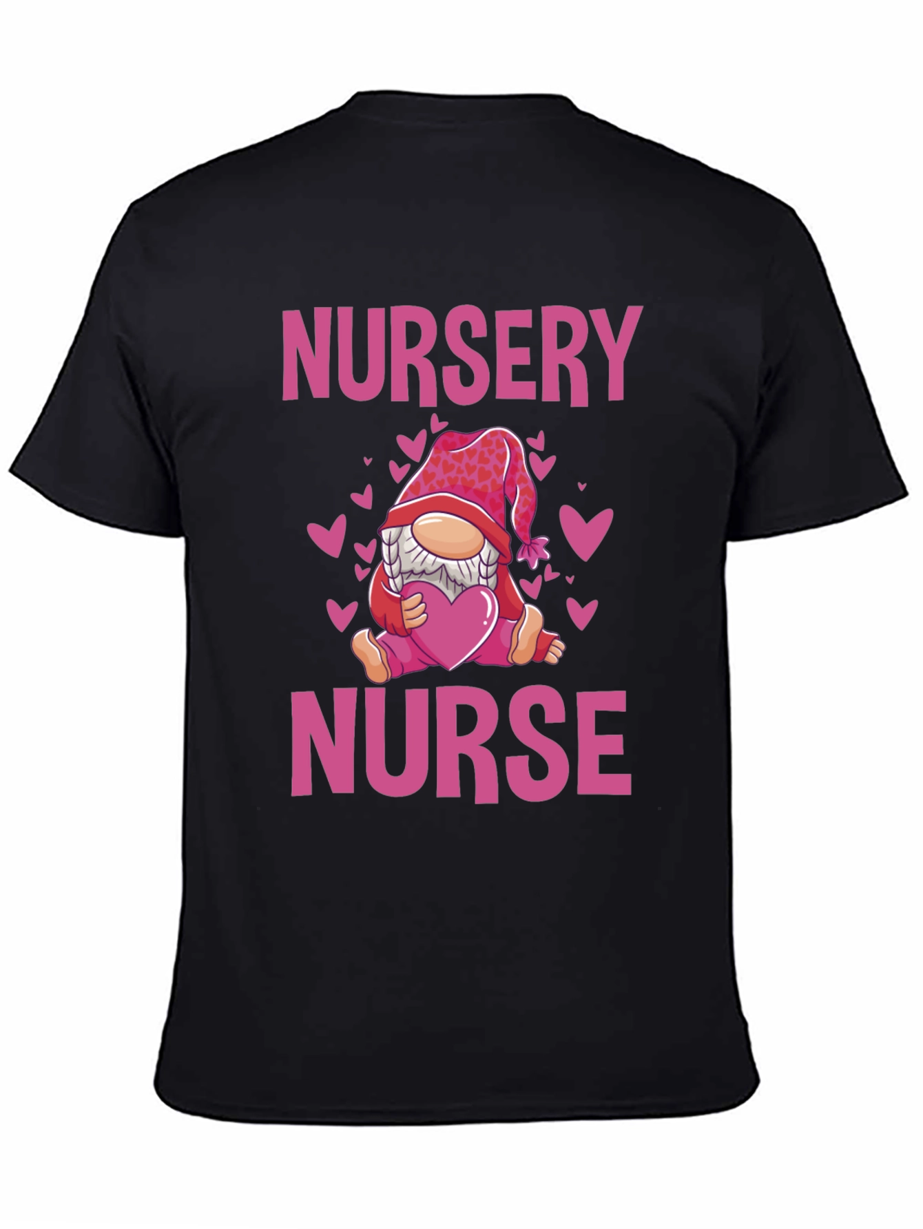Nursery Nurse Valentines Day T-Shirt