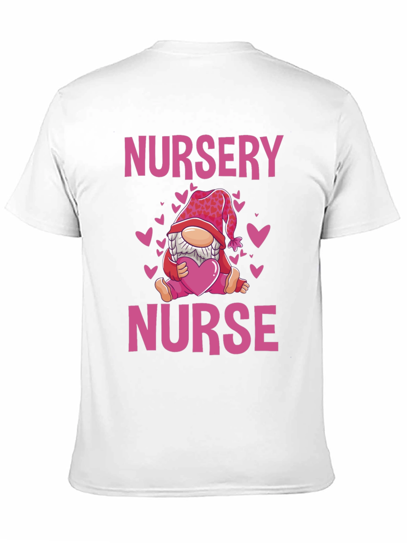 Nursery Nurse Valentines Day T-Shirt