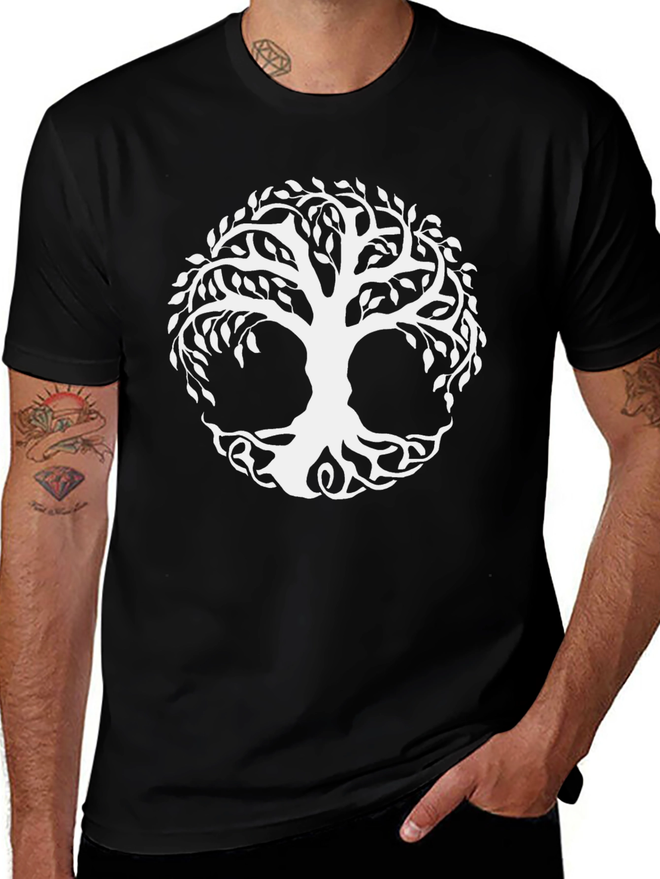 Tree of Life Black T-Shirt