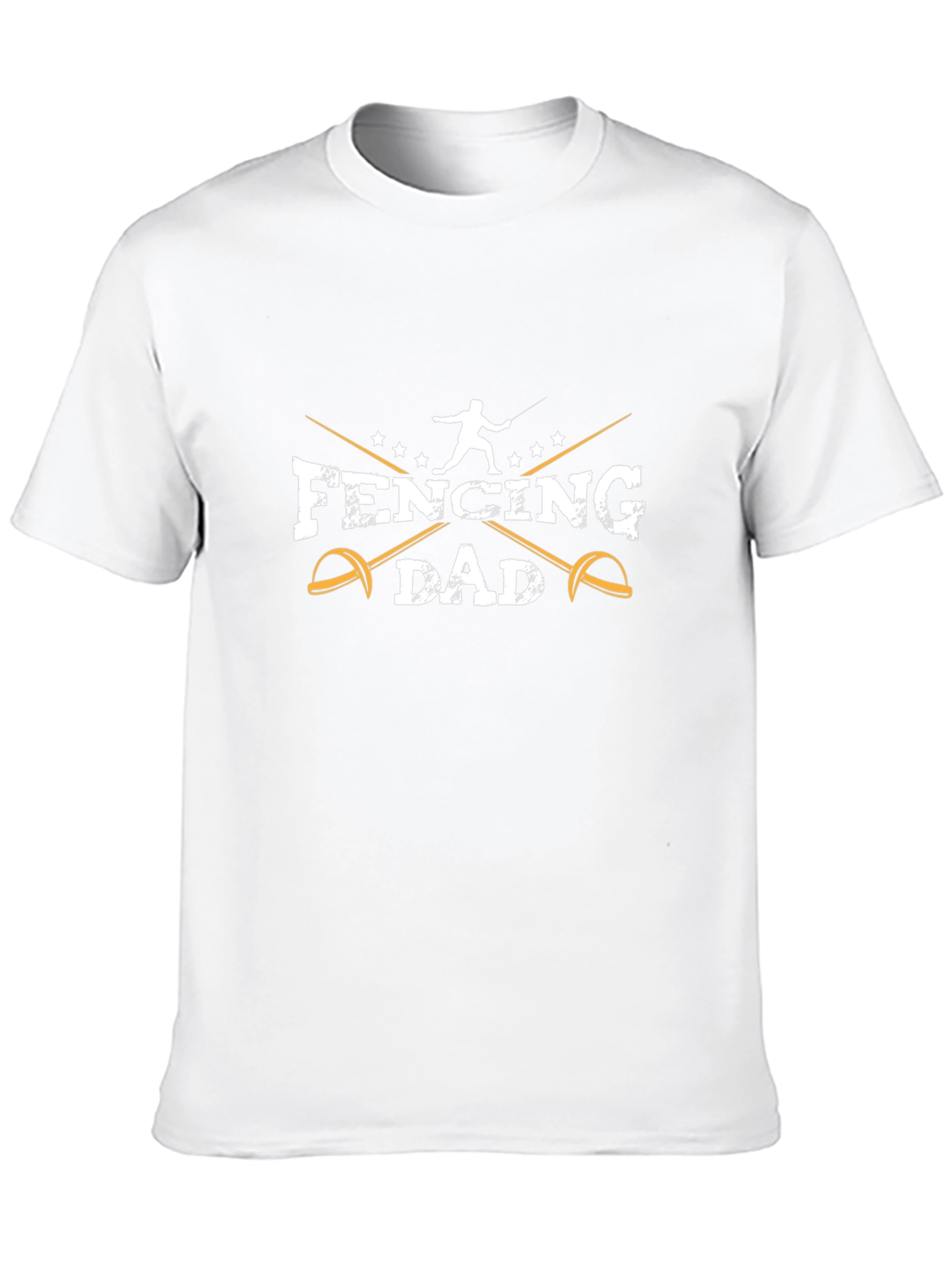 Fencing Dad T-Shirt - Stylish Fathers Day Gift!