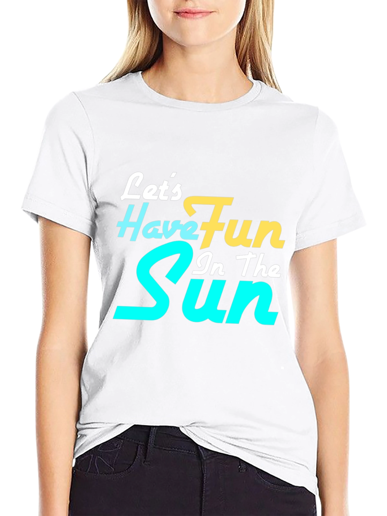 Lets Have Fun In The Sun Graphic Tee