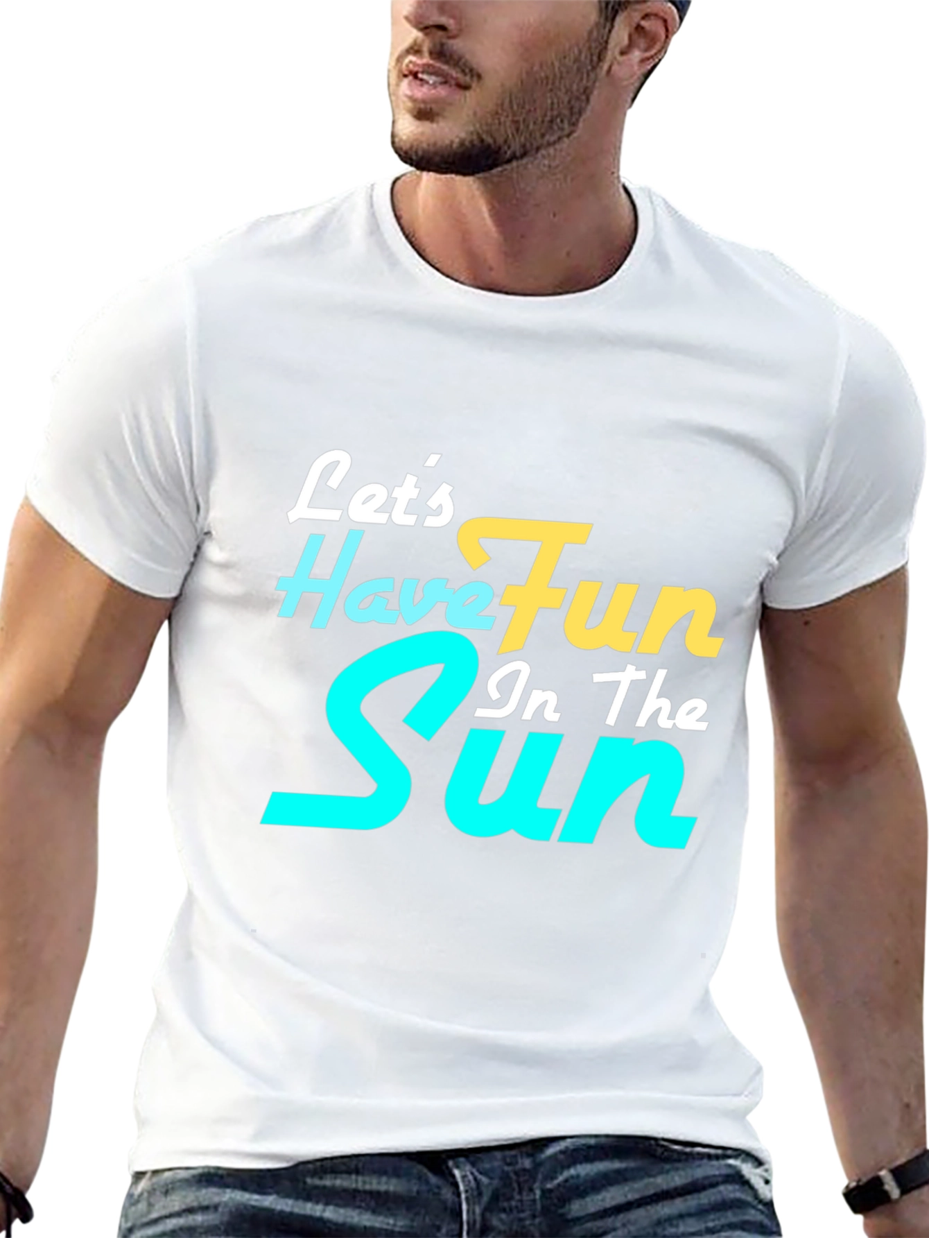 Lets Have Fun In The Sun Graphic Tee
