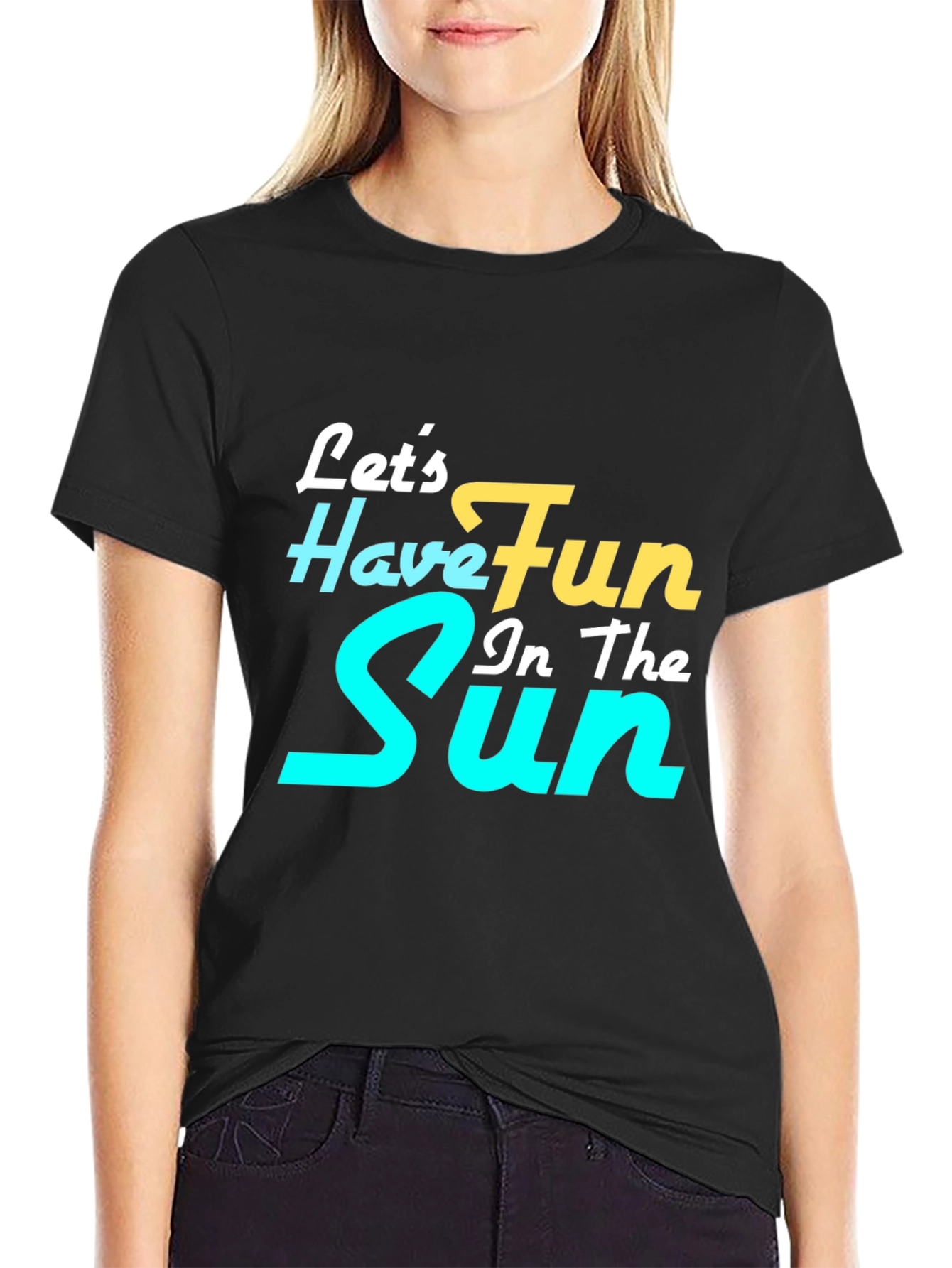 Lets Have Fun In The Sun Graphic Tee