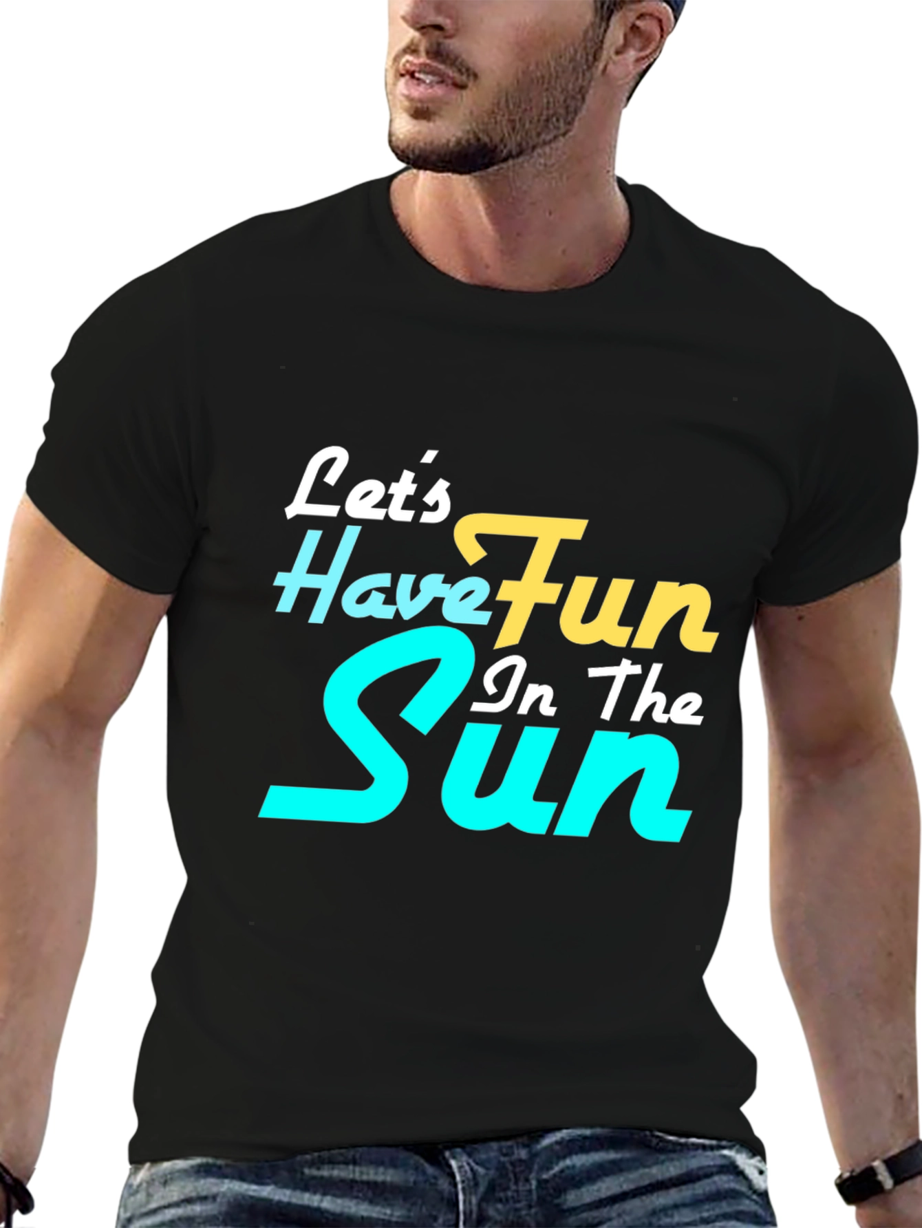 Lets Have Fun In The Sun Graphic Tee