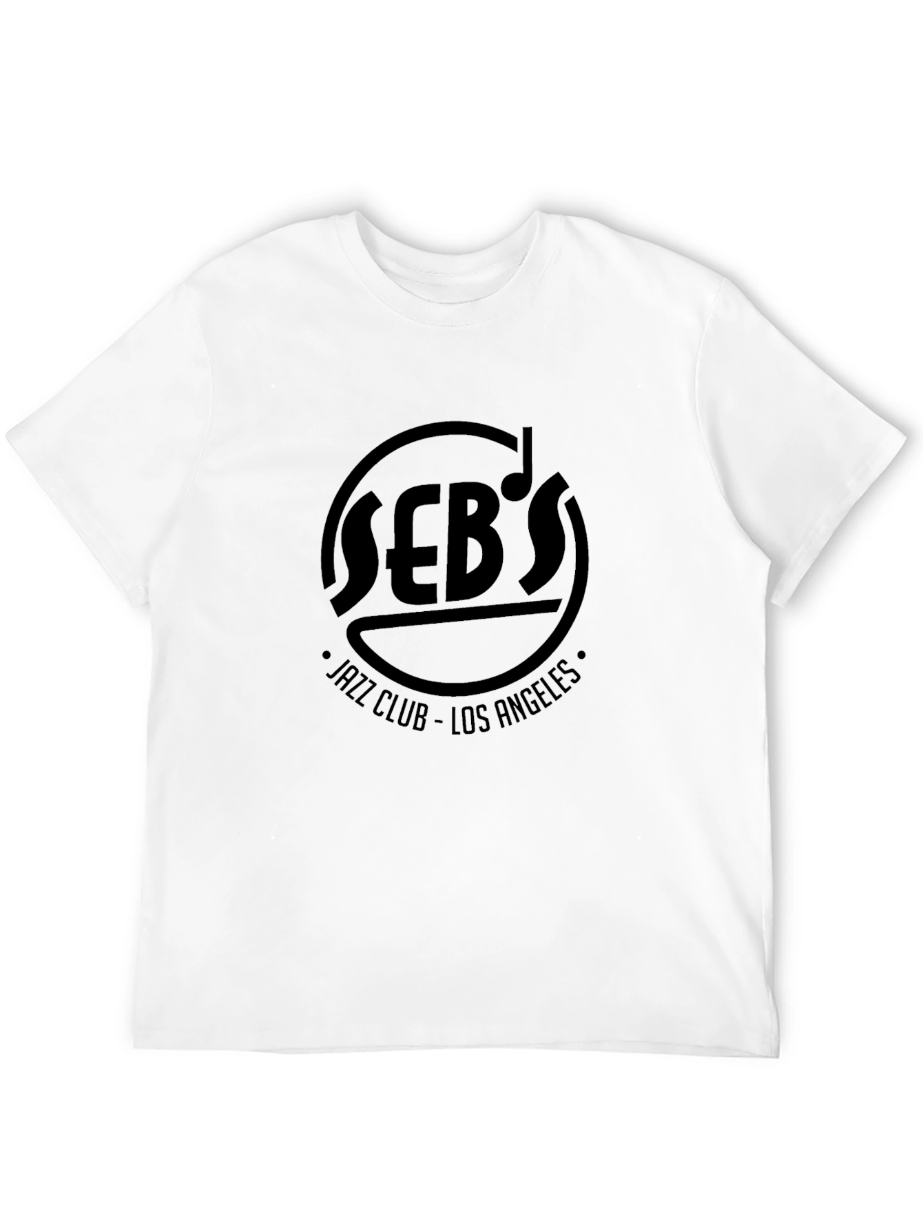 Sebs Jazz Club Los Angeles Black T-Shirt