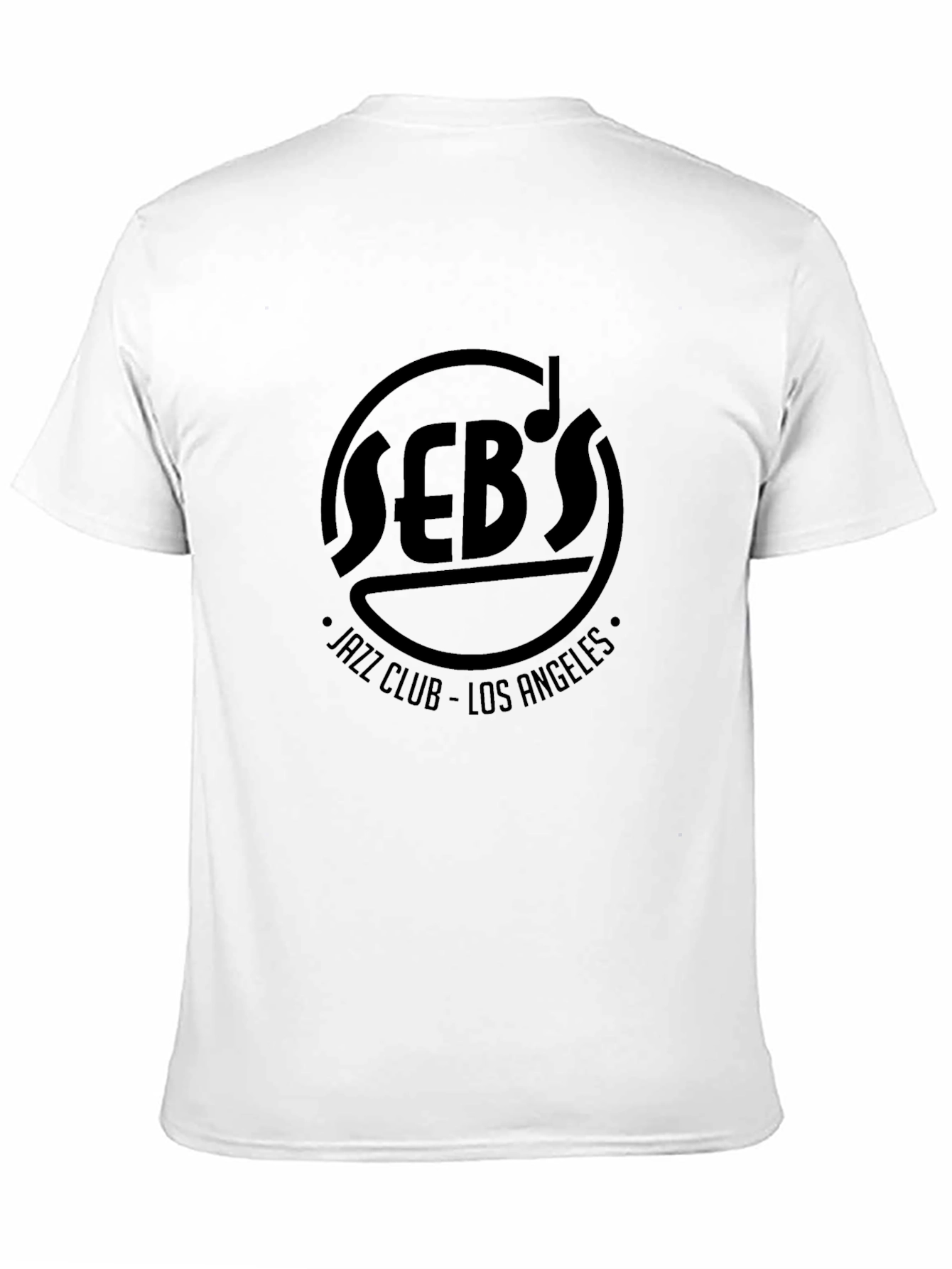 Sebs Jazz Club Los Angeles Black T-Shirt