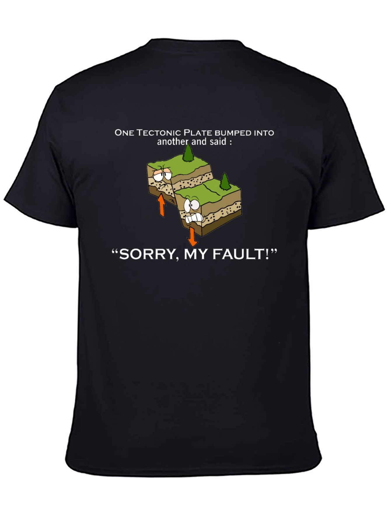 Funny Geology T-Shirt: Sorry My Fault!
