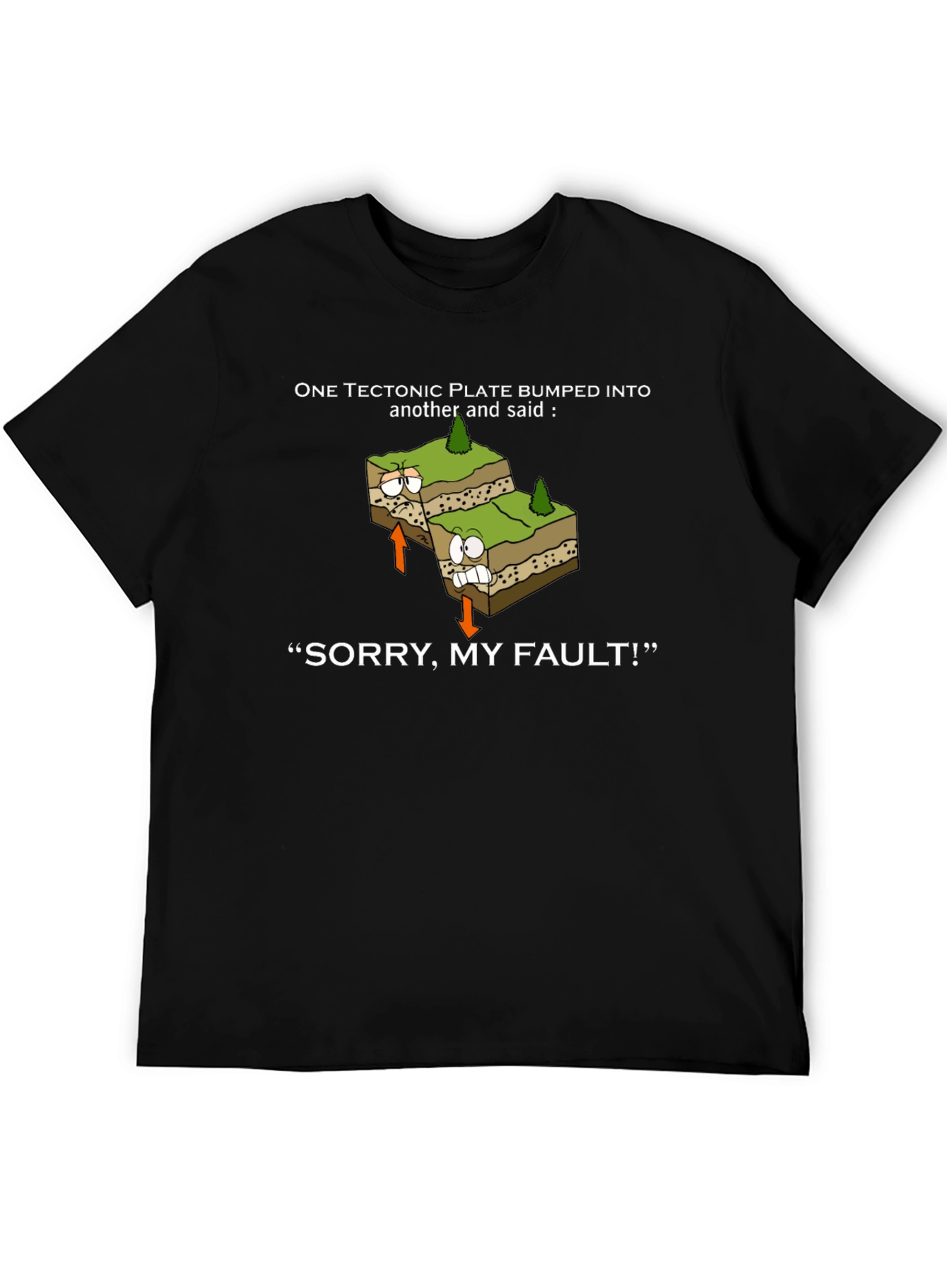 Funny Geology T-Shirt: Sorry My Fault!