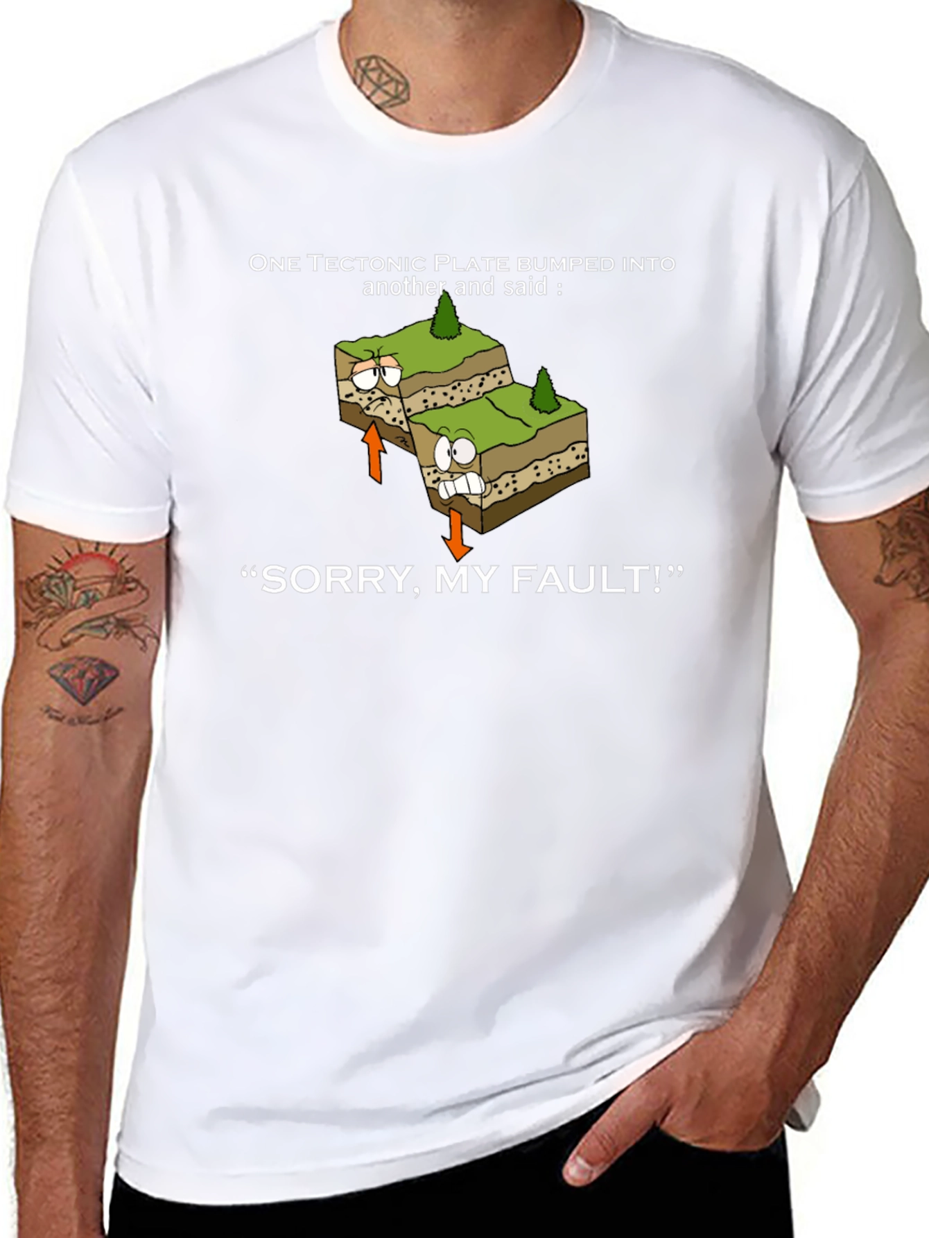 Funny Geology T-Shirt: Sorry My Fault!