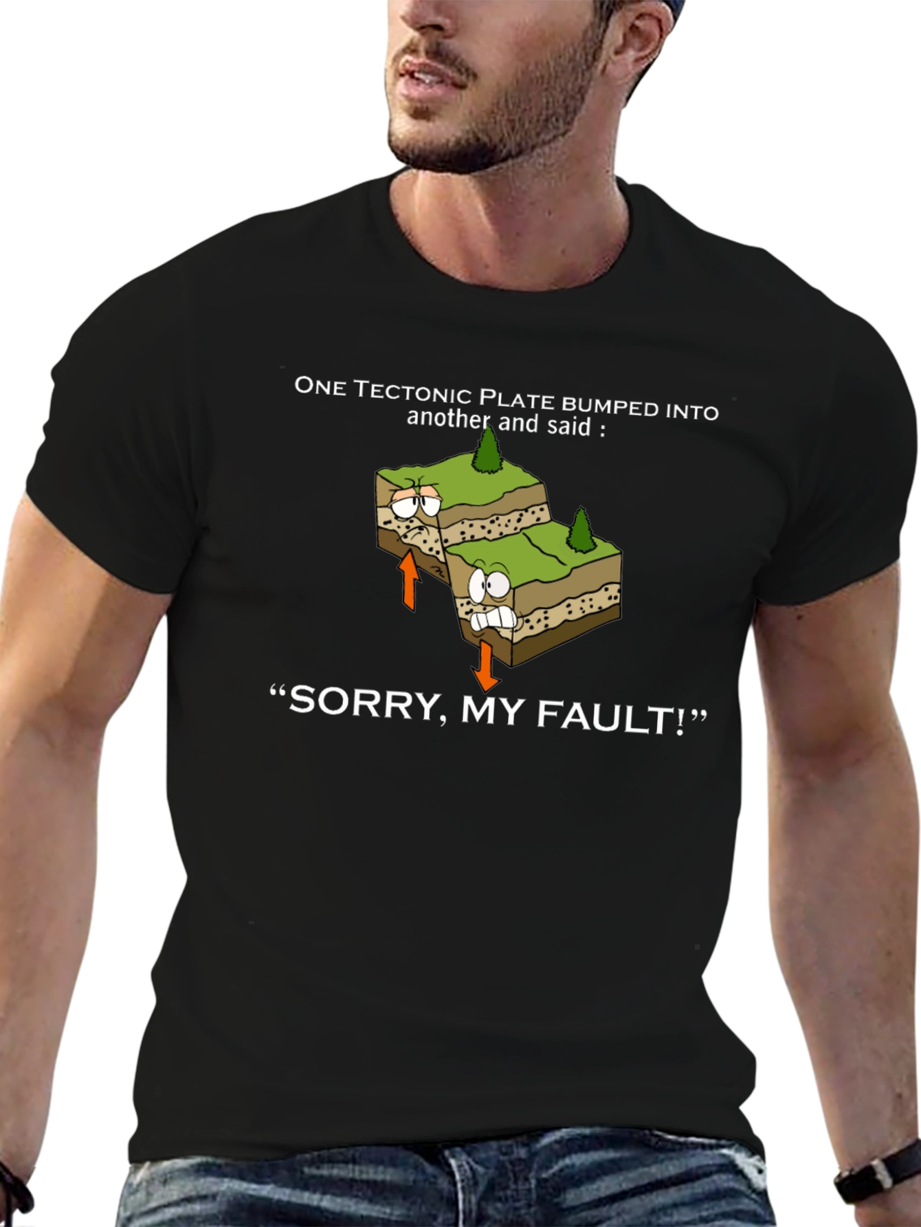Funny Geology T-Shirt: Sorry My Fault!