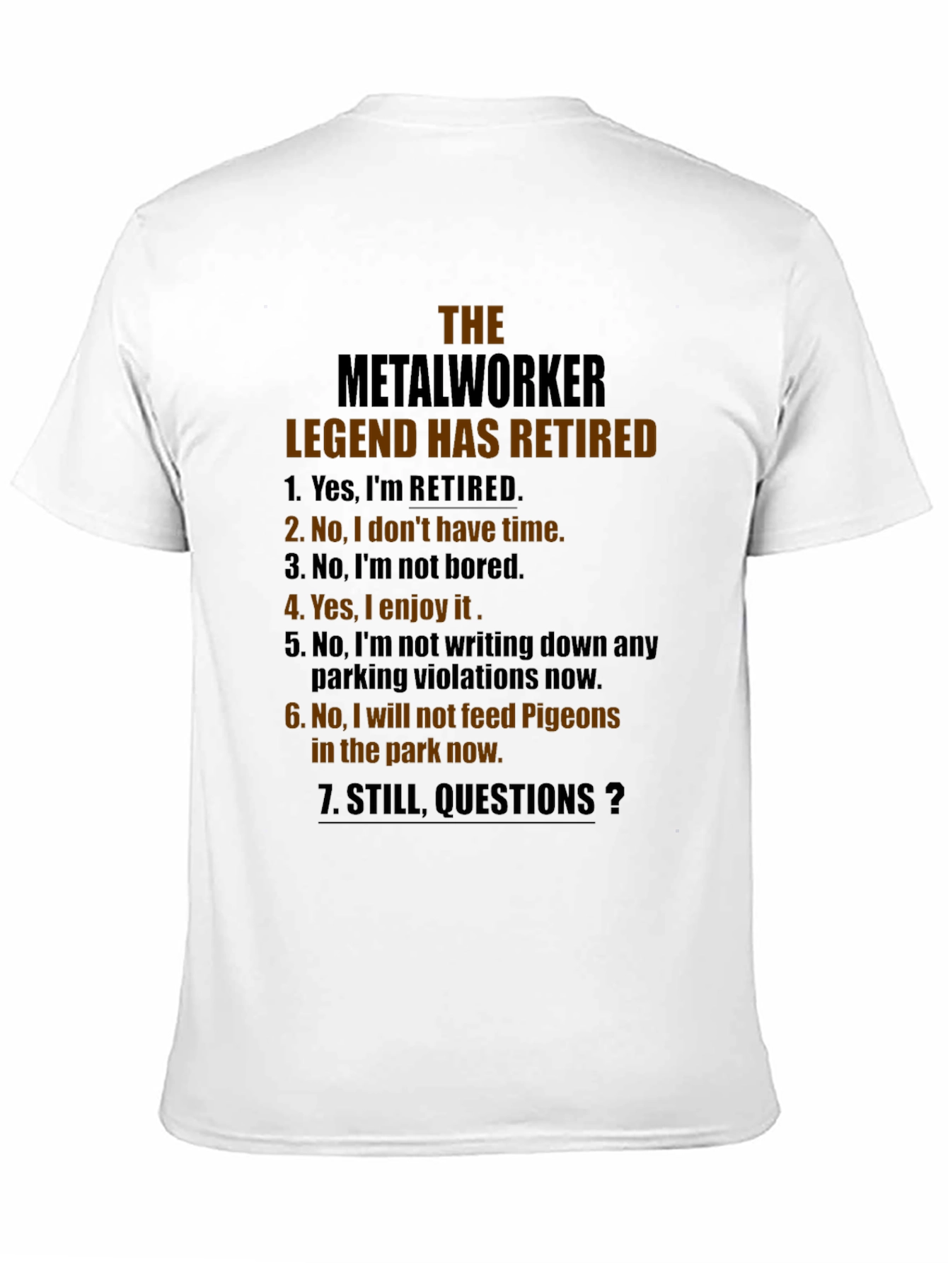 Metalworker Legend Retired Graphic Tee