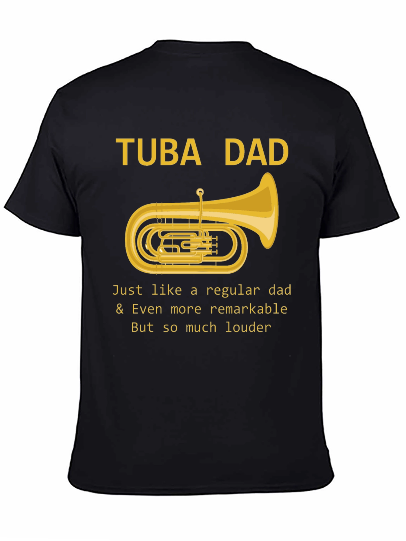 Tuba Dad T-Shirt - Musician Fathers Day Tee