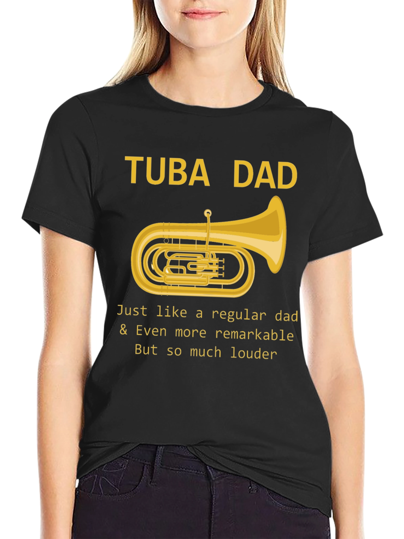 Tuba Dad T-Shirt - Musician Fathers Day Tee