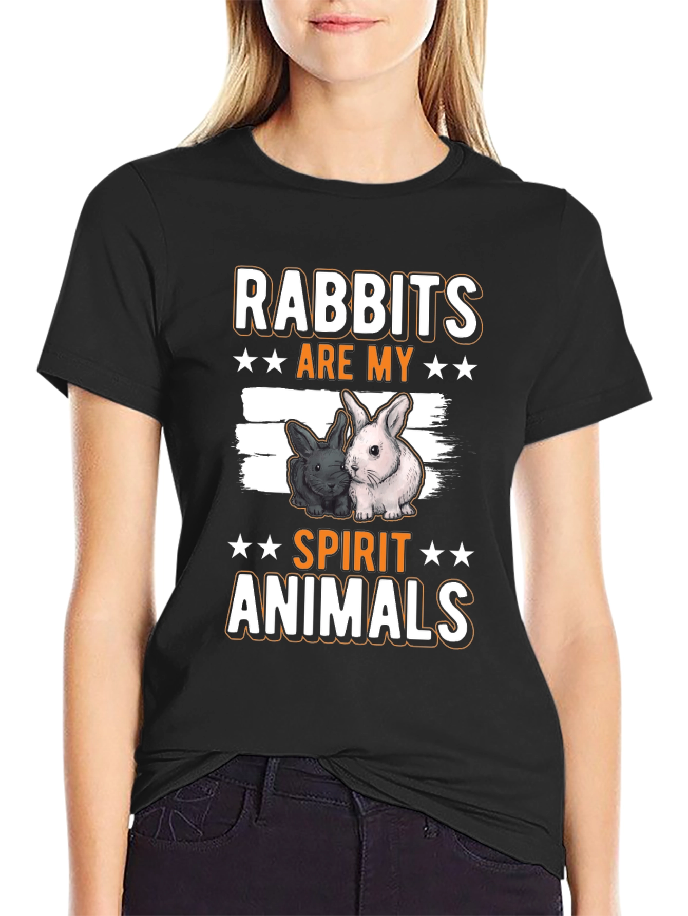 Rabbit Spirit Animals T-Shirt