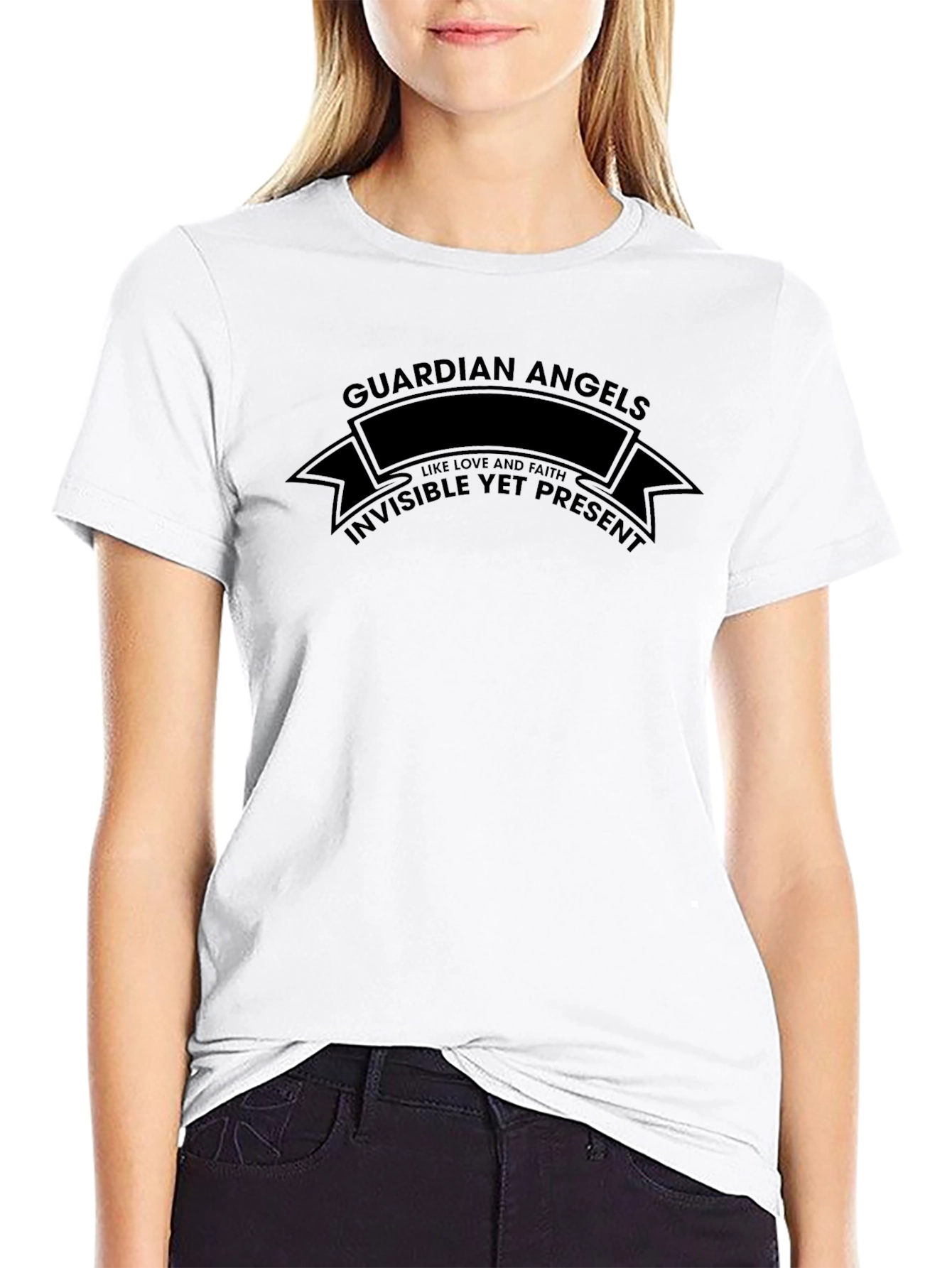 Guardian Angels T-Shirt - Invisible Yet Present Tee