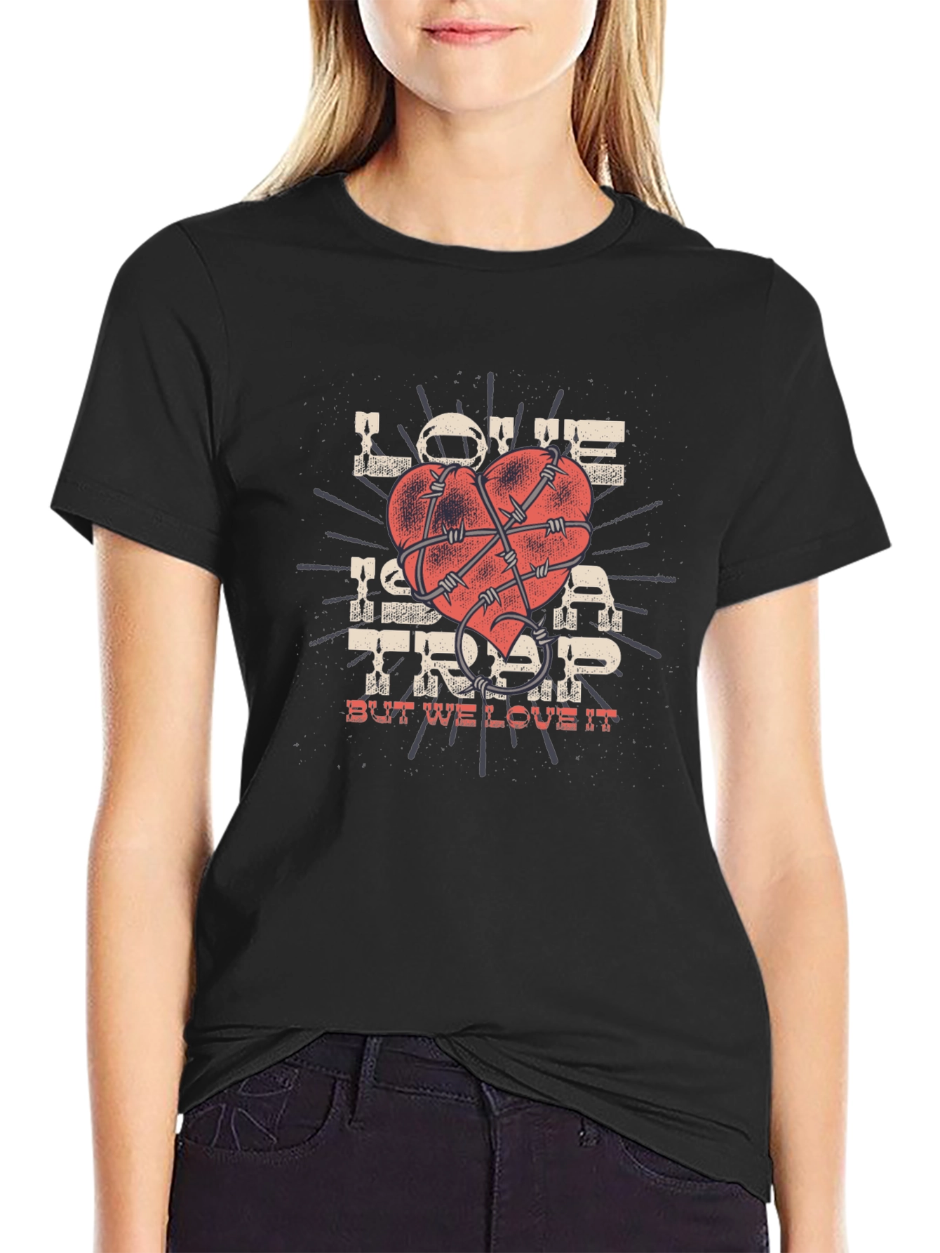 Love Trap Graphic T-Shirt
