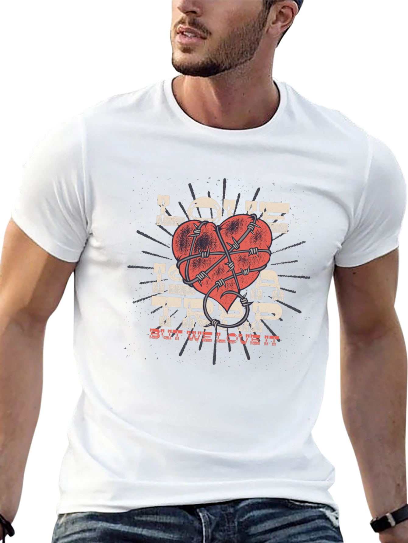 Love Trap Graphic T-Shirt