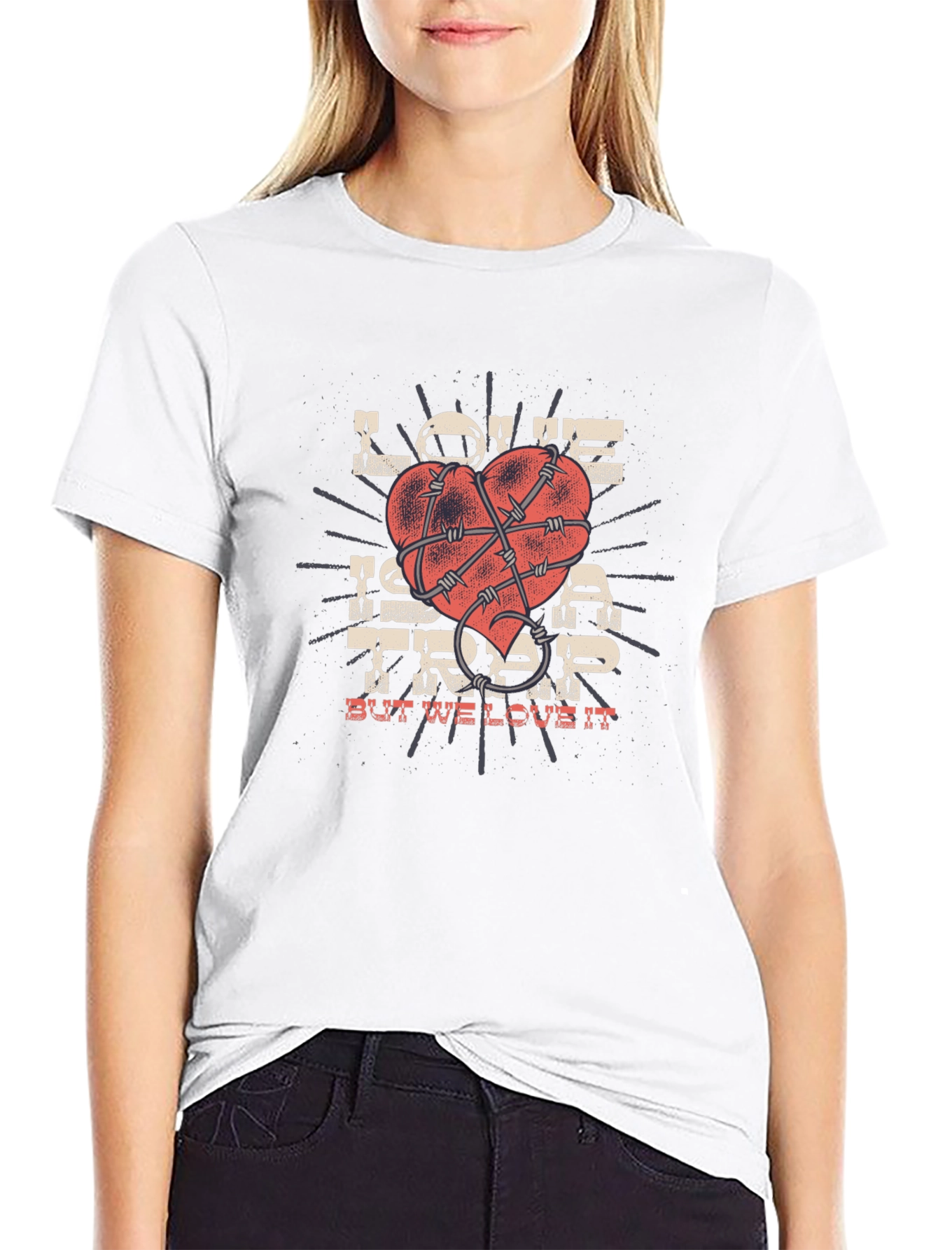 Love Trap Graphic T-Shirt
