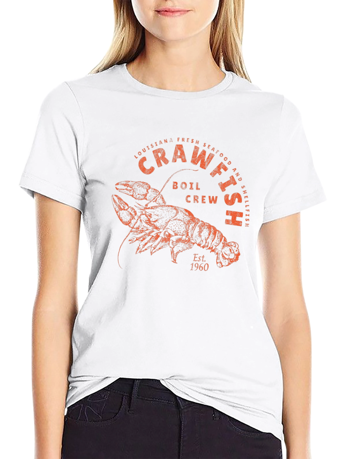 Crawfish Boil Crew Graphic T-Shirt