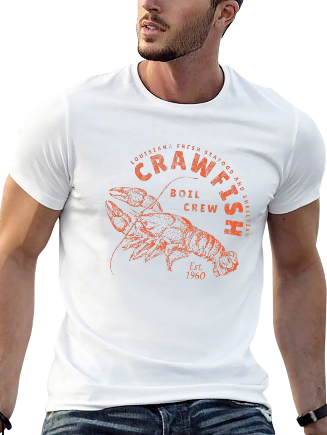 Crawfish Boil Crew Graphic T-Shirt