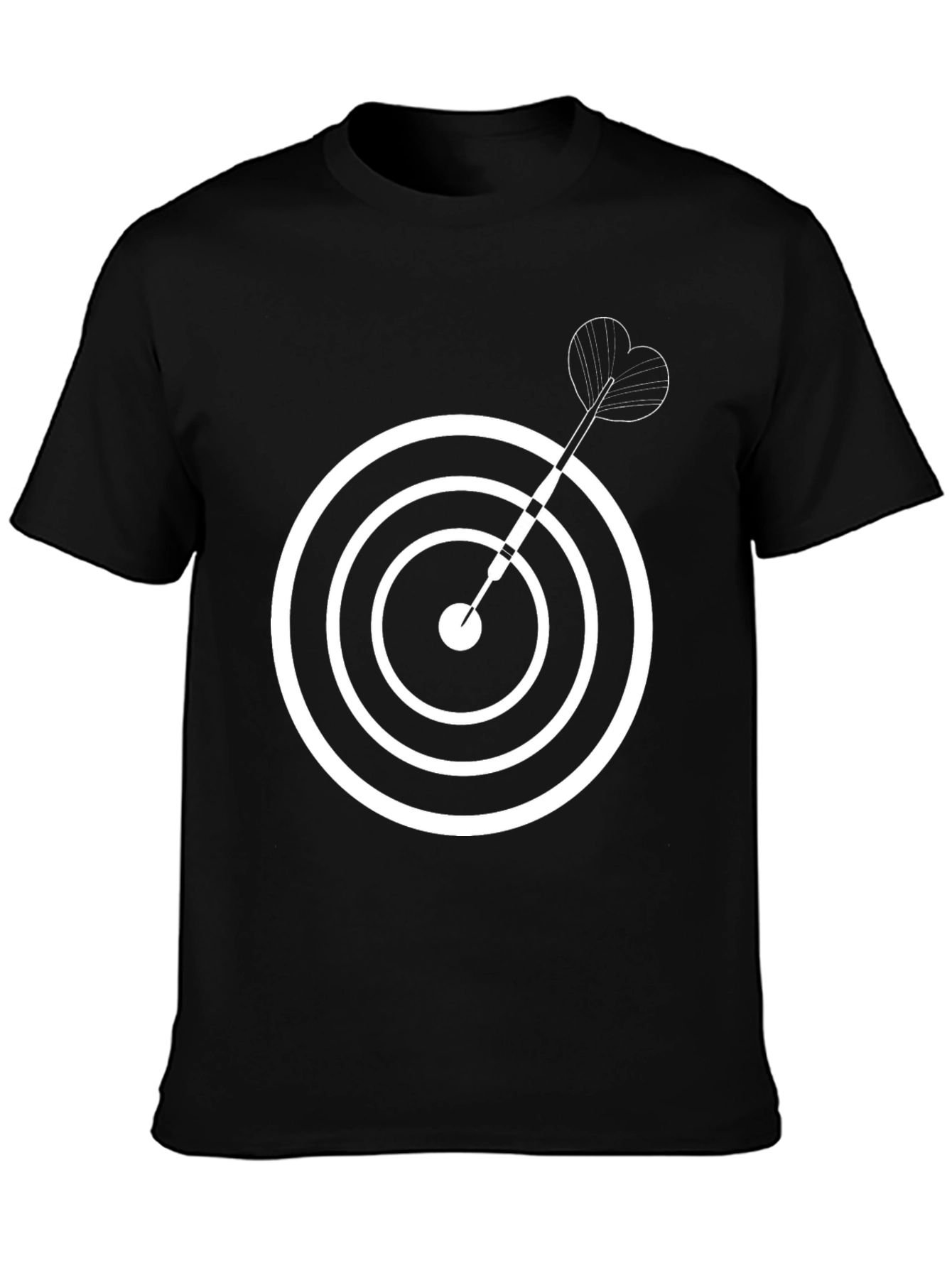Target Dart T-Shirt - Bullseye Design