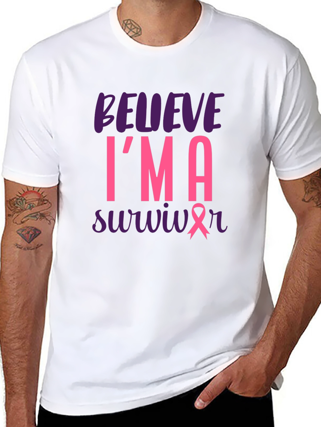 Believe Im a Survivor T-Shirt