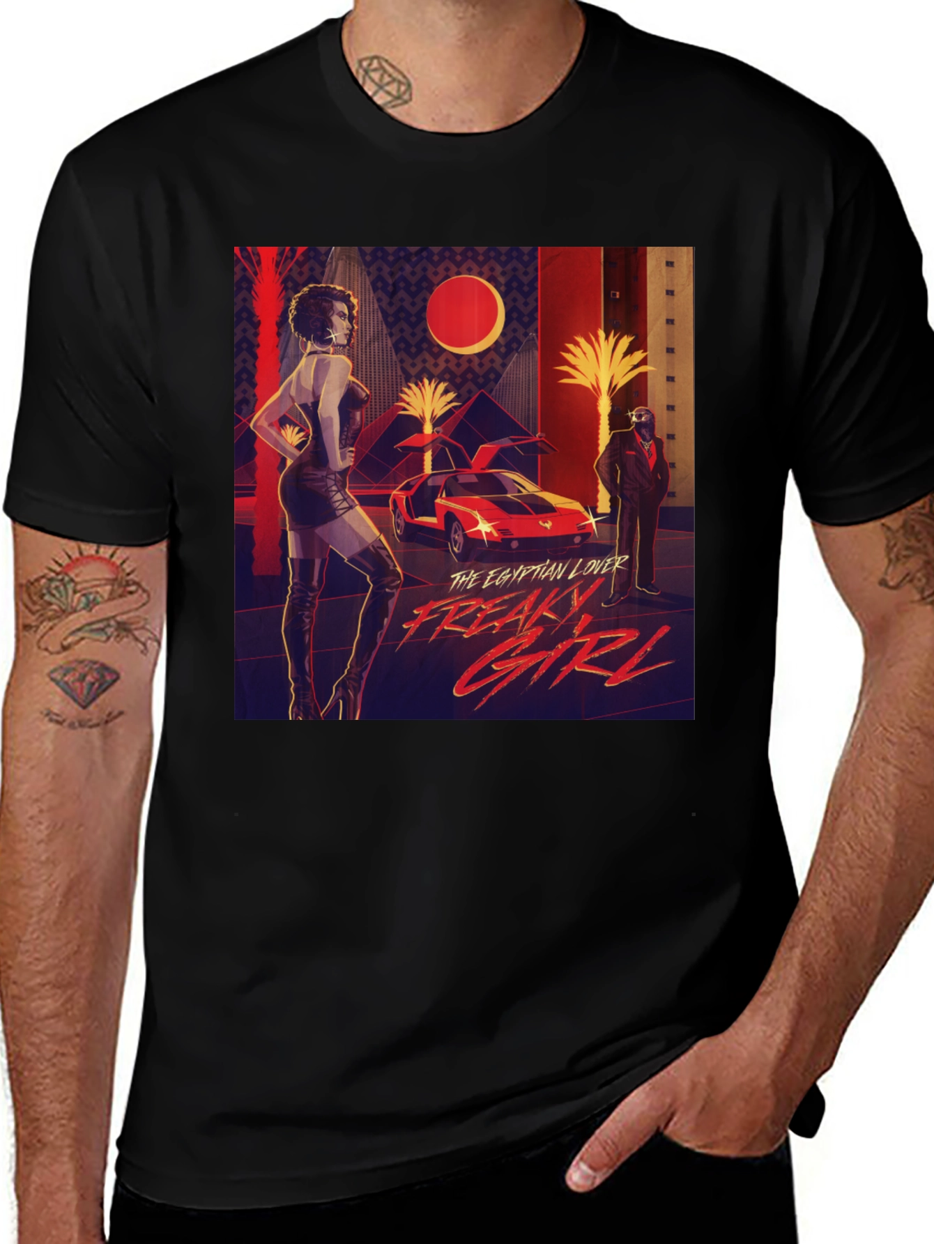 Egyptian Lover Freaky Girl Graphic T-Shirt