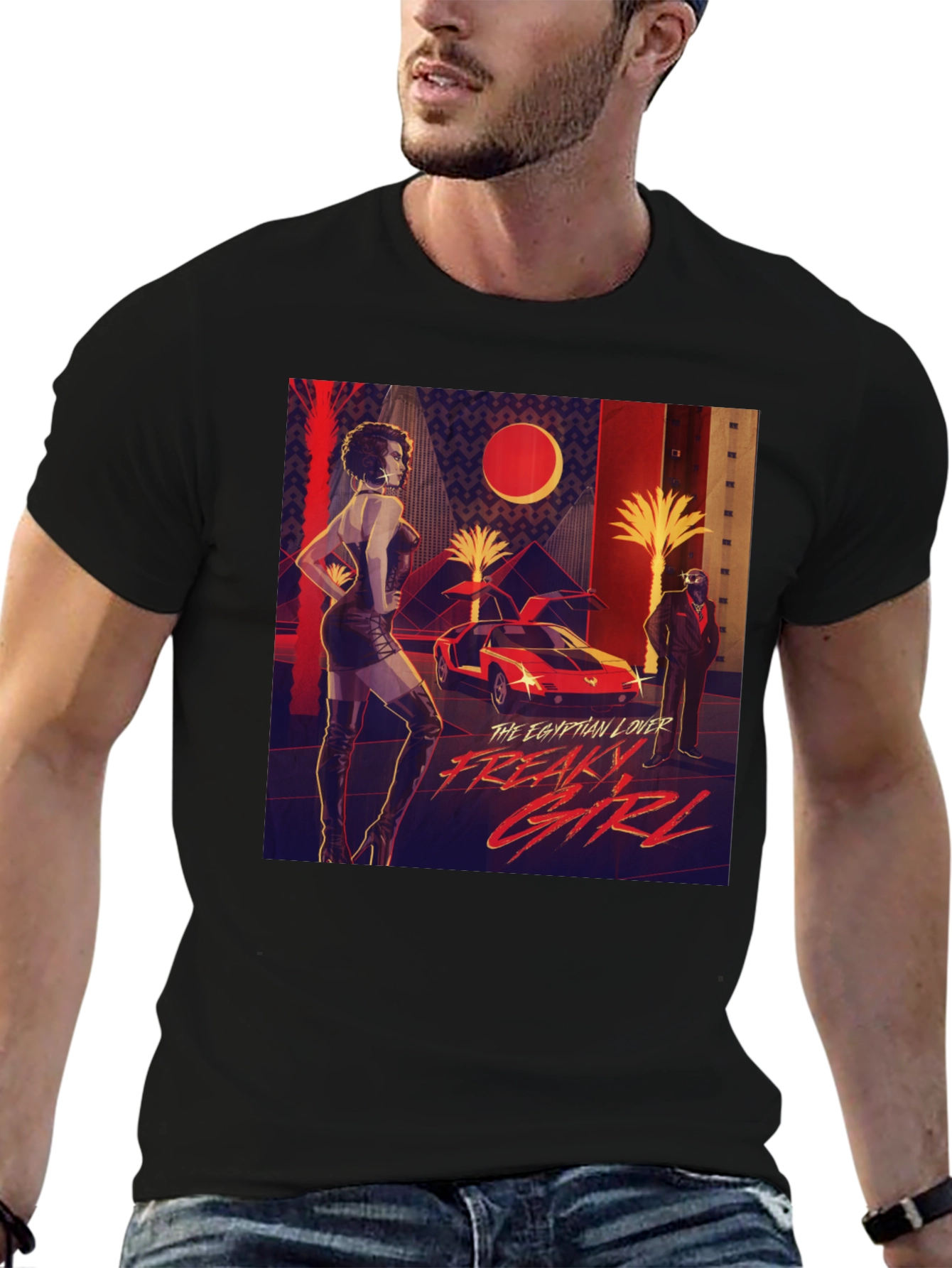 Egyptian Lover Freaky Girl Graphic T-Shirt