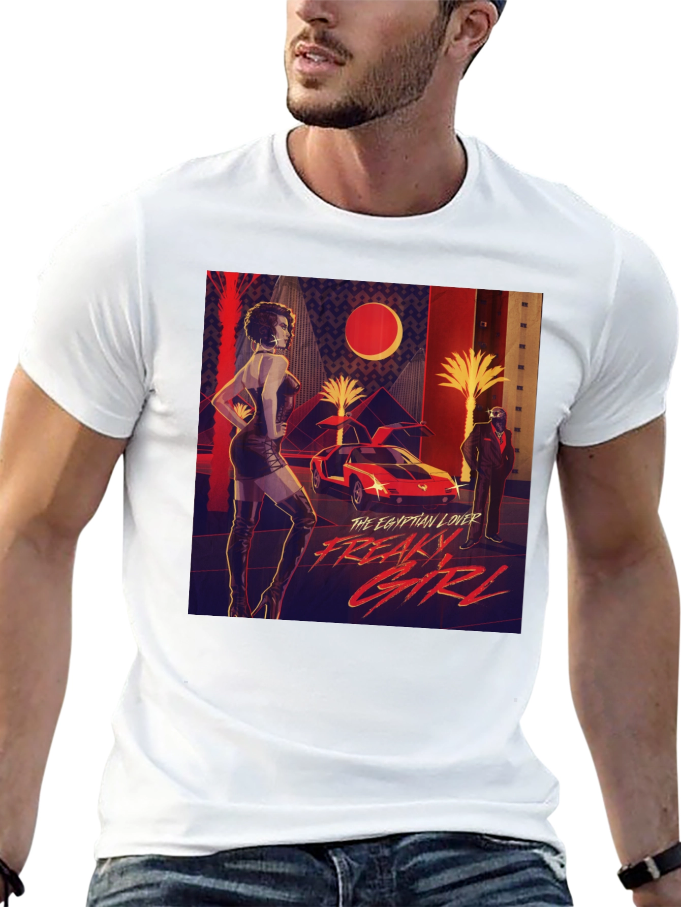 Egyptian Lover Freaky Girl Graphic T-Shirt