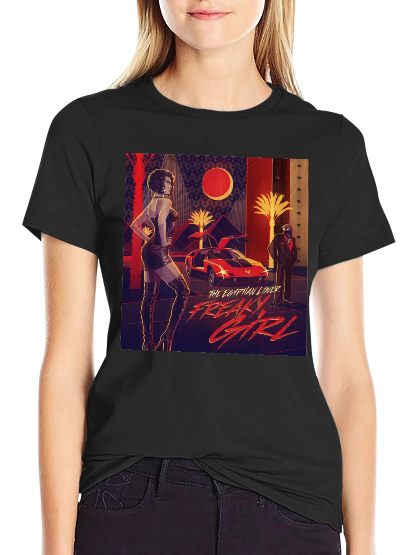 Egyptian Lover Freaky Girl Graphic T-Shirt