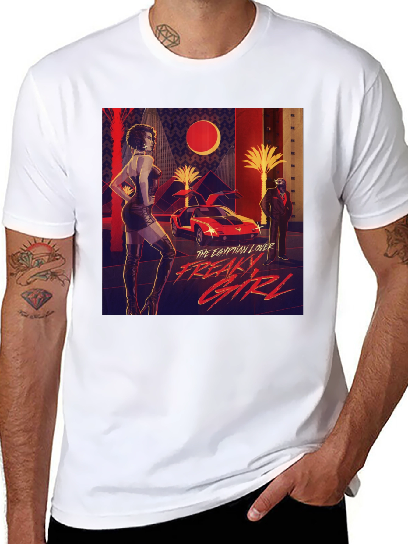 Egyptian Lover Freaky Girl Graphic T-Shirt