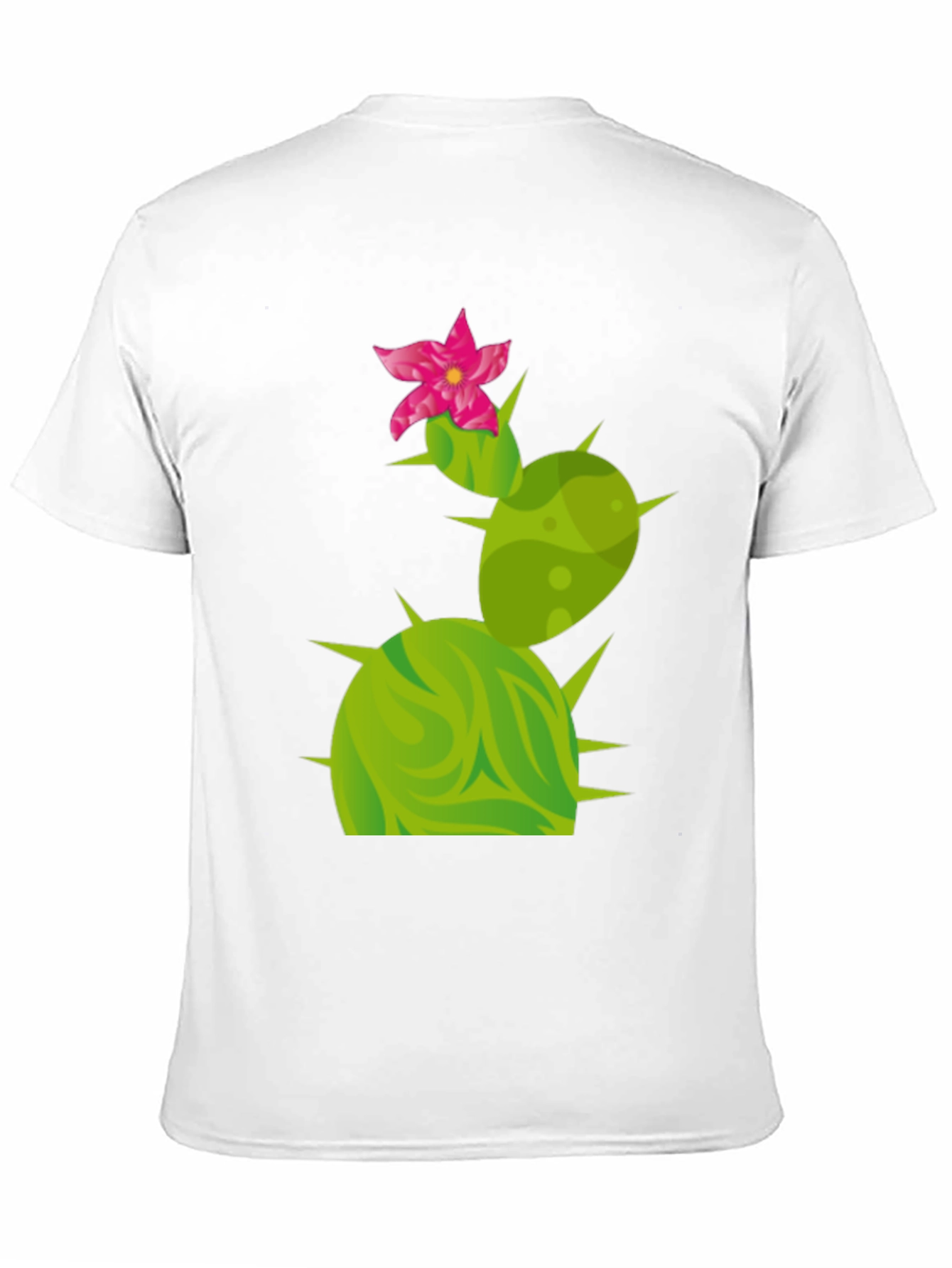 Cactus Flower Graphic Tee - Trendy Desert Style