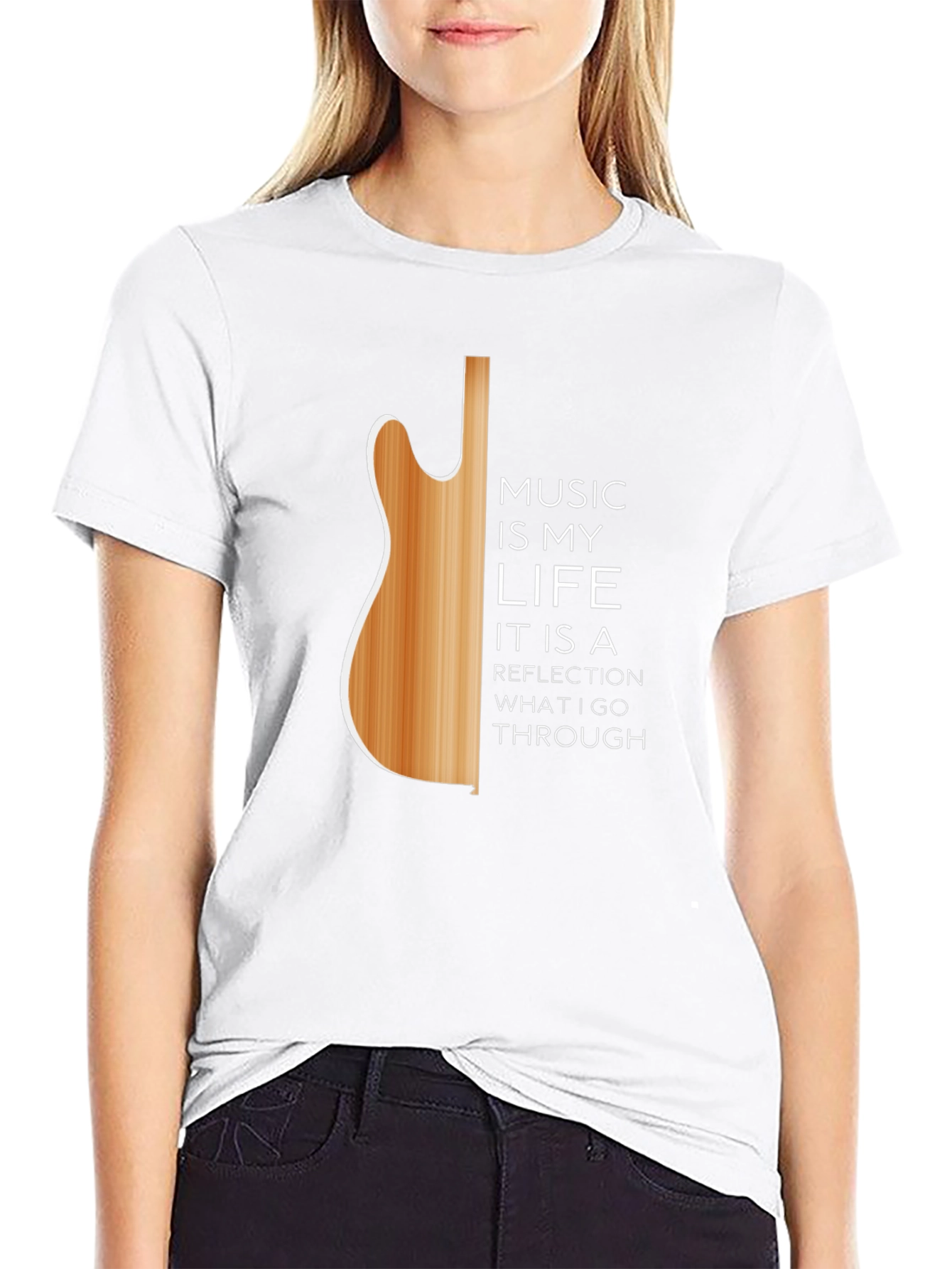 Music Is My Life Graphic T-Shirt