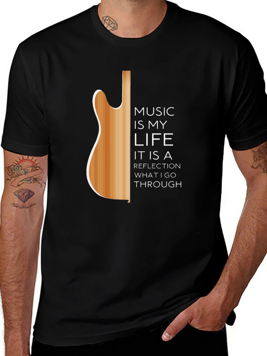 Music Is My Life Graphic T-Shirt