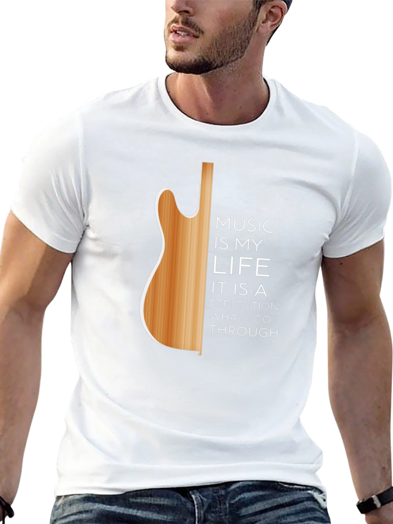 Music Is My Life Graphic T-Shirt